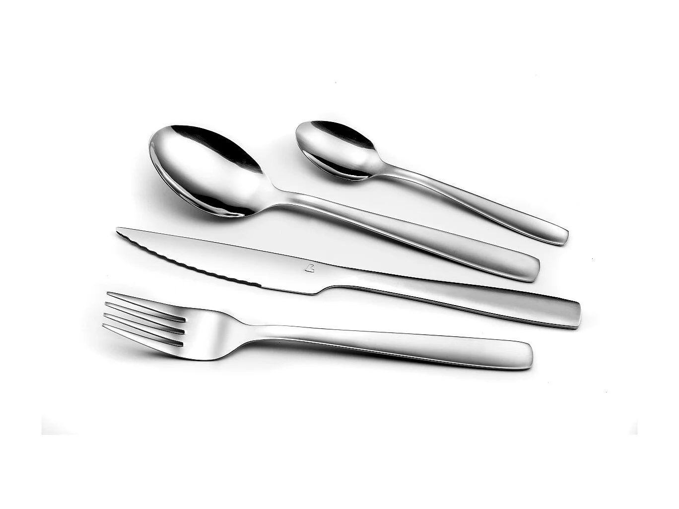 24-teiliges Besteckset Amefa Hôtel - Edelstahl - Mikroverzahnte Klinge - Kollektion Hôtel