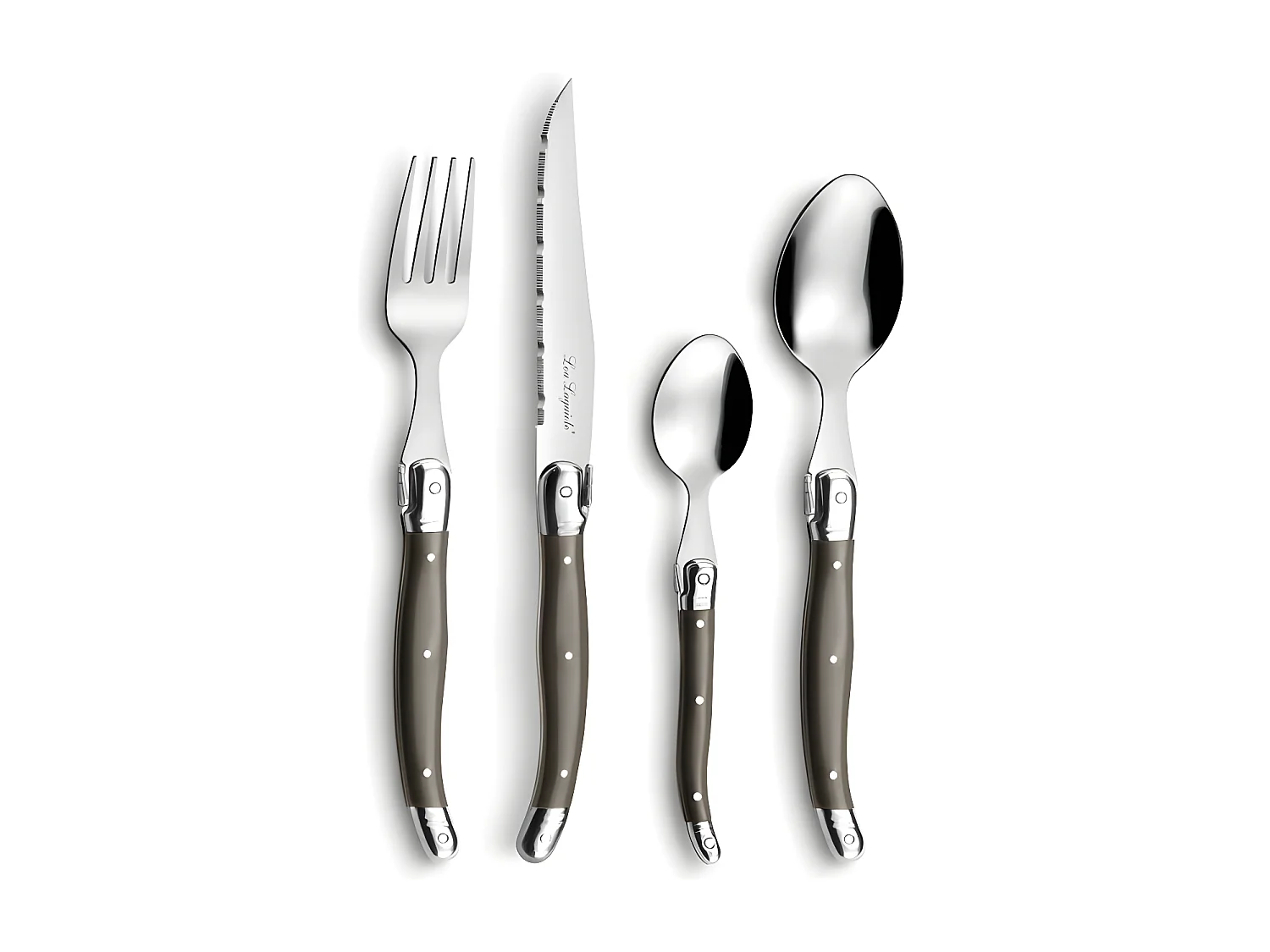 Tradition - Ménagère 48 pièces Poivre