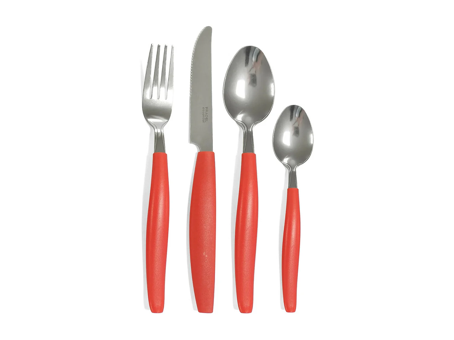 Pure - Ménagère 24 pièces Rouge