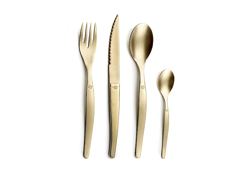 Jet Vintage Champagne - Ménagère 16 pièces