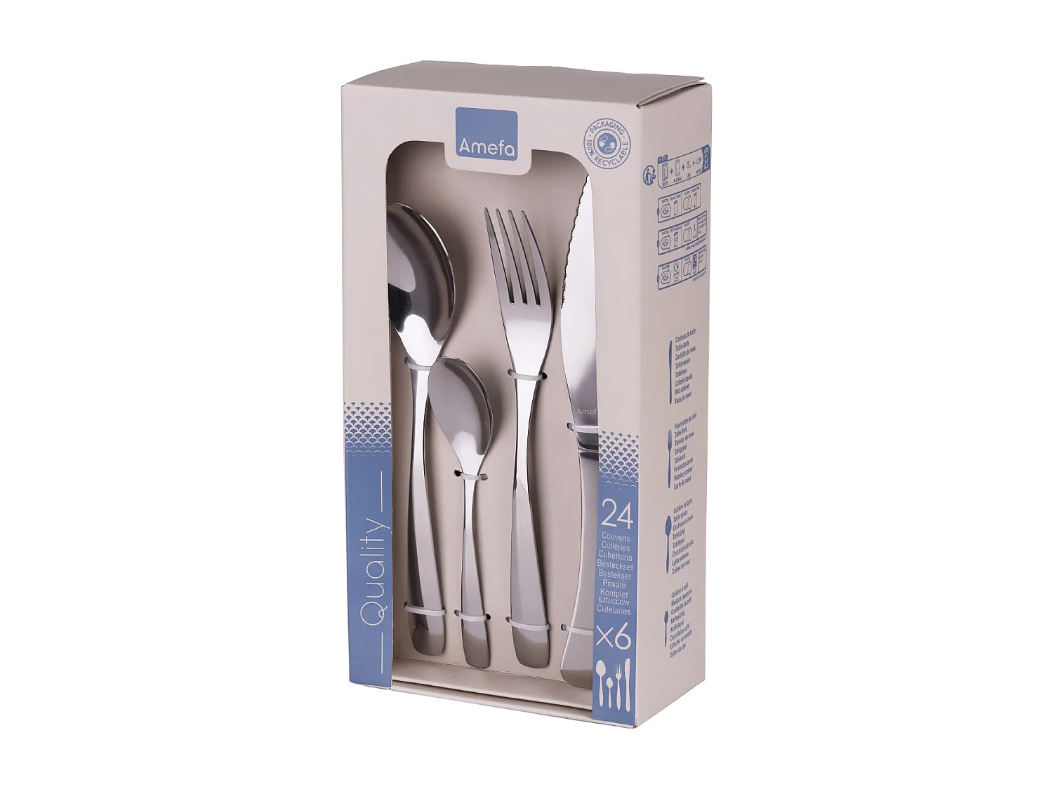 Danube - Ménagère 24 pièces