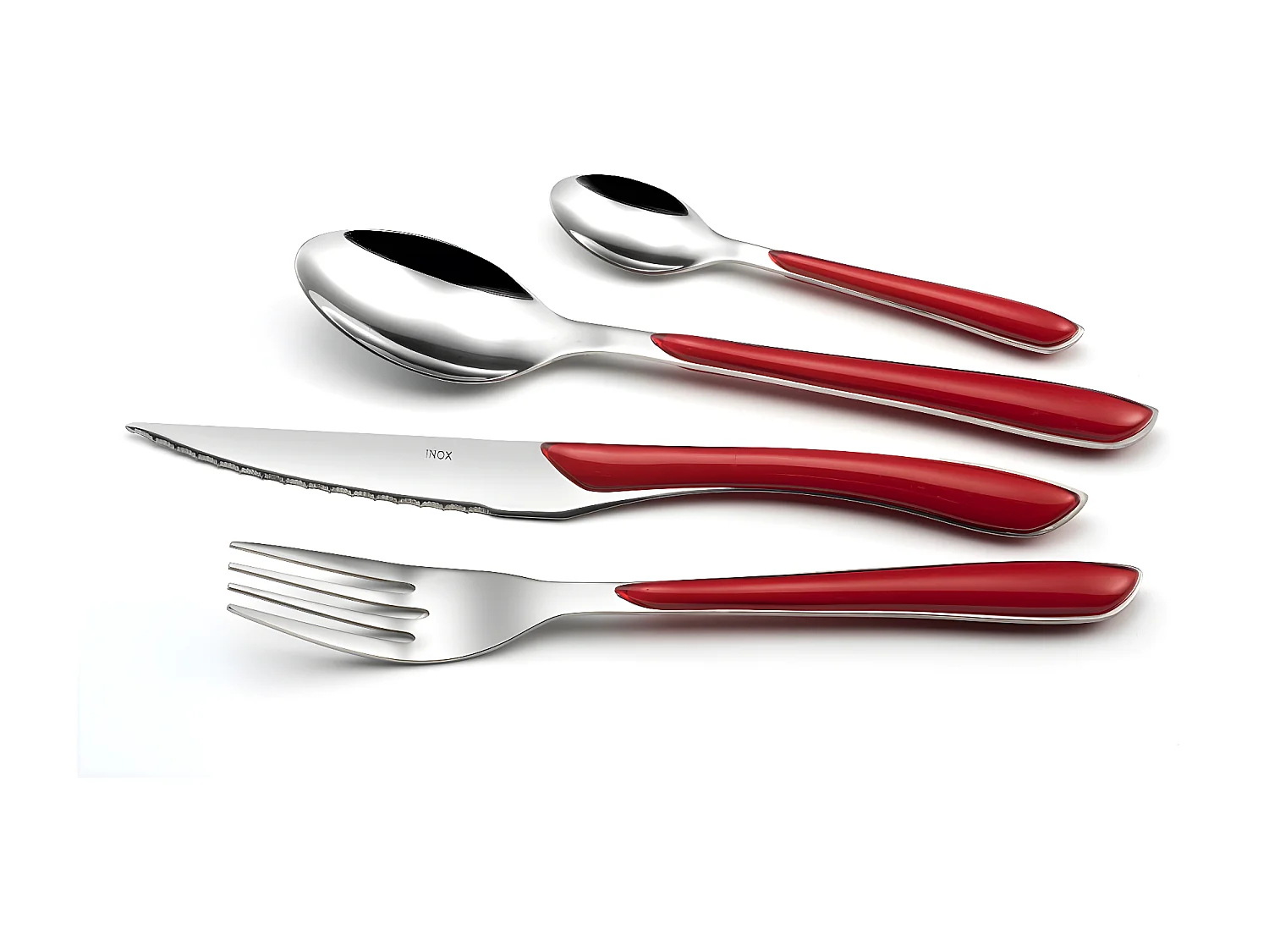 Eclat - Coffret 24 pièces Rouge