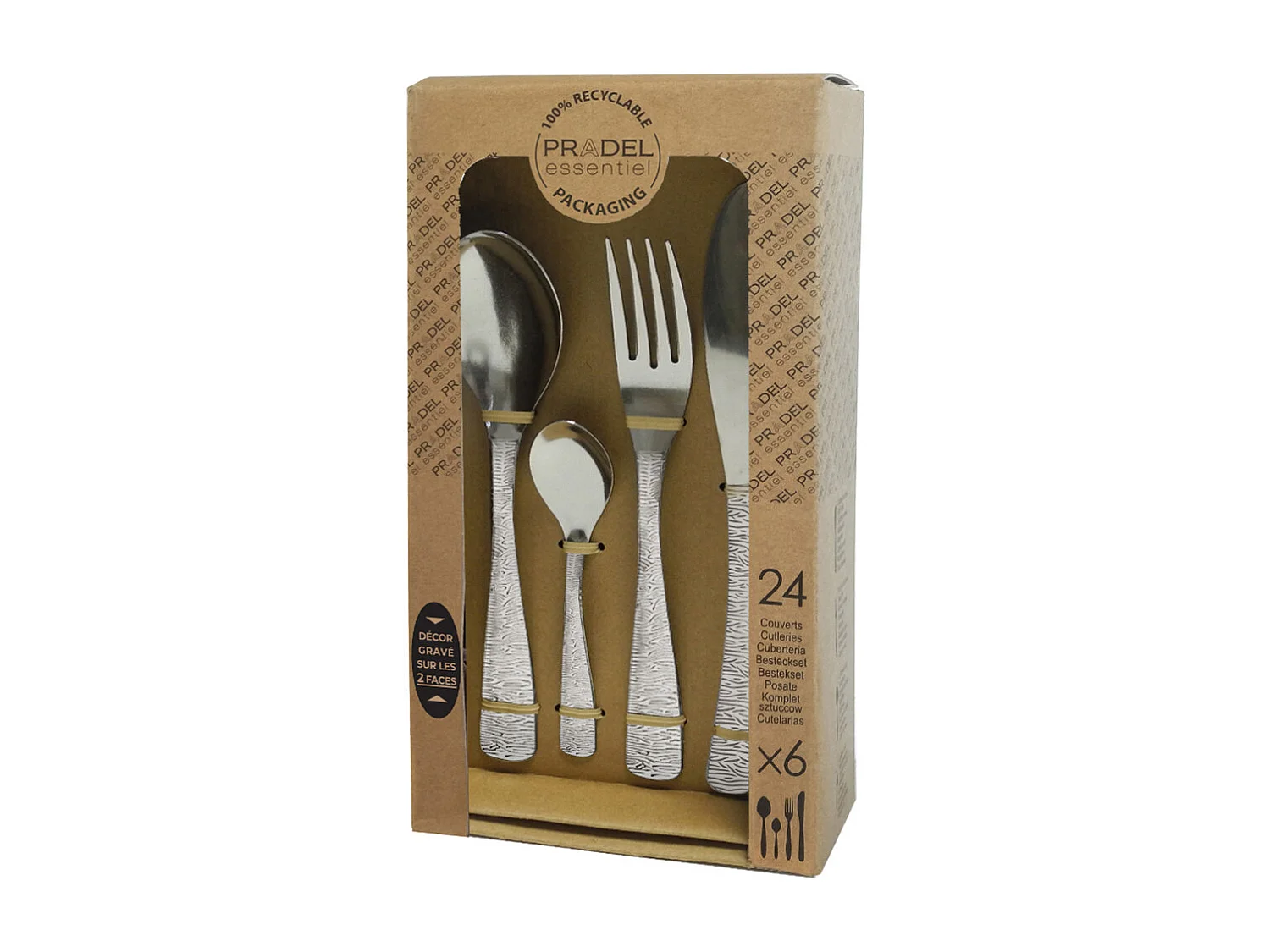 Ethnic - Ménagère 24 pièces