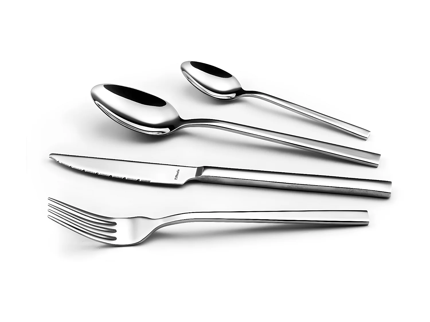 Talheres 24 peças Caractère Aço Inoxidável Forjado - Estojo Premium