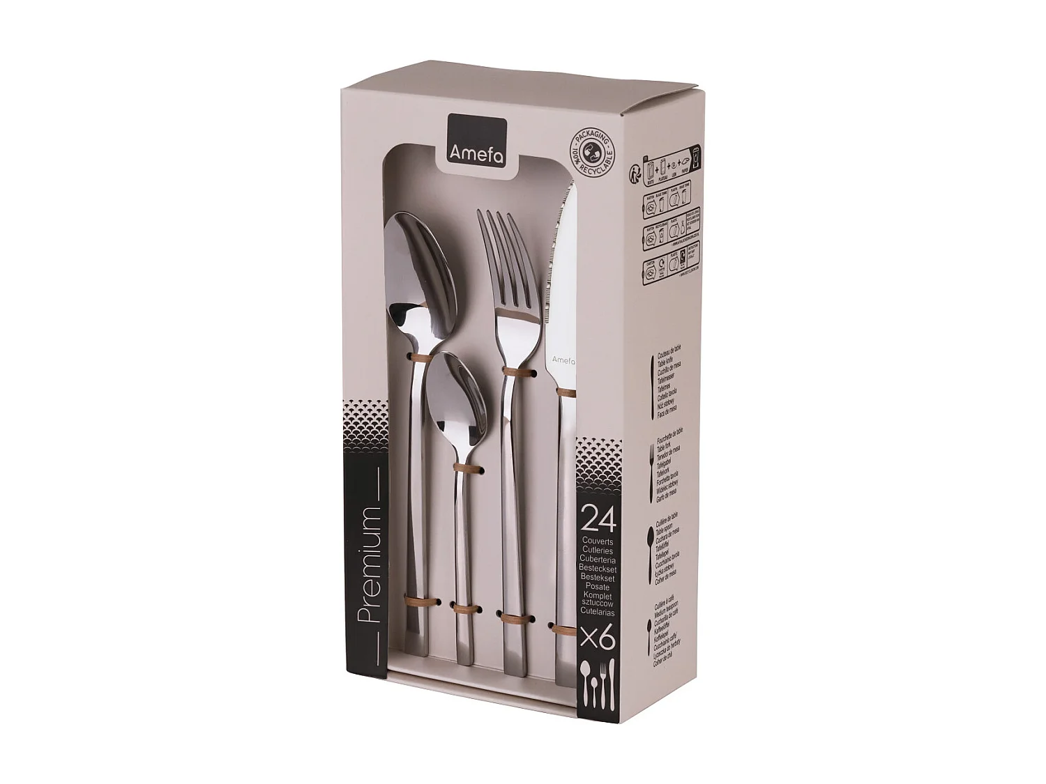 Caractère - Ménagère 24 pièces