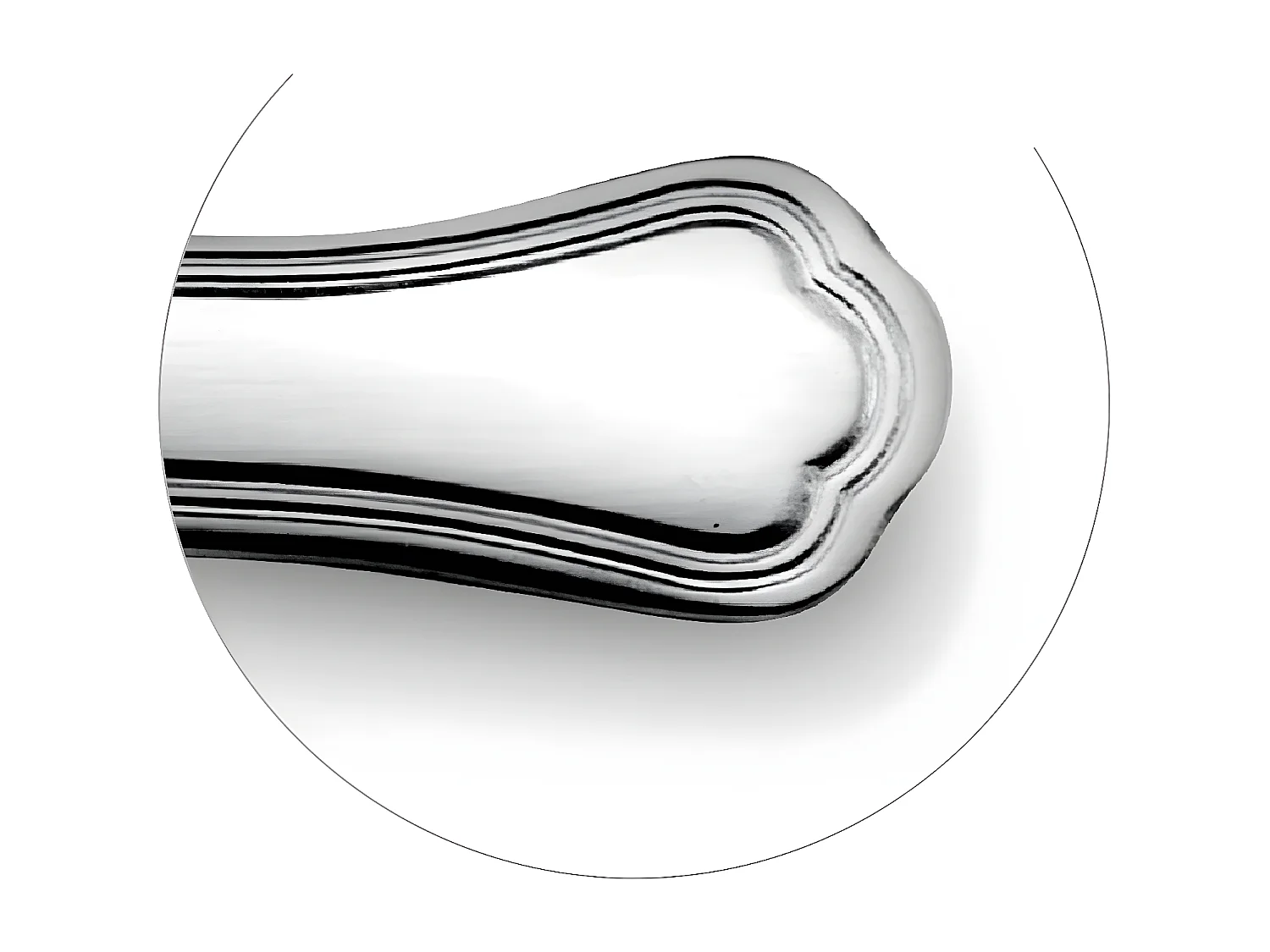 Zestaw sztućców 24 elementy Contour Urfé ze Stali Nierdzewnej - Styl Vintage Urok