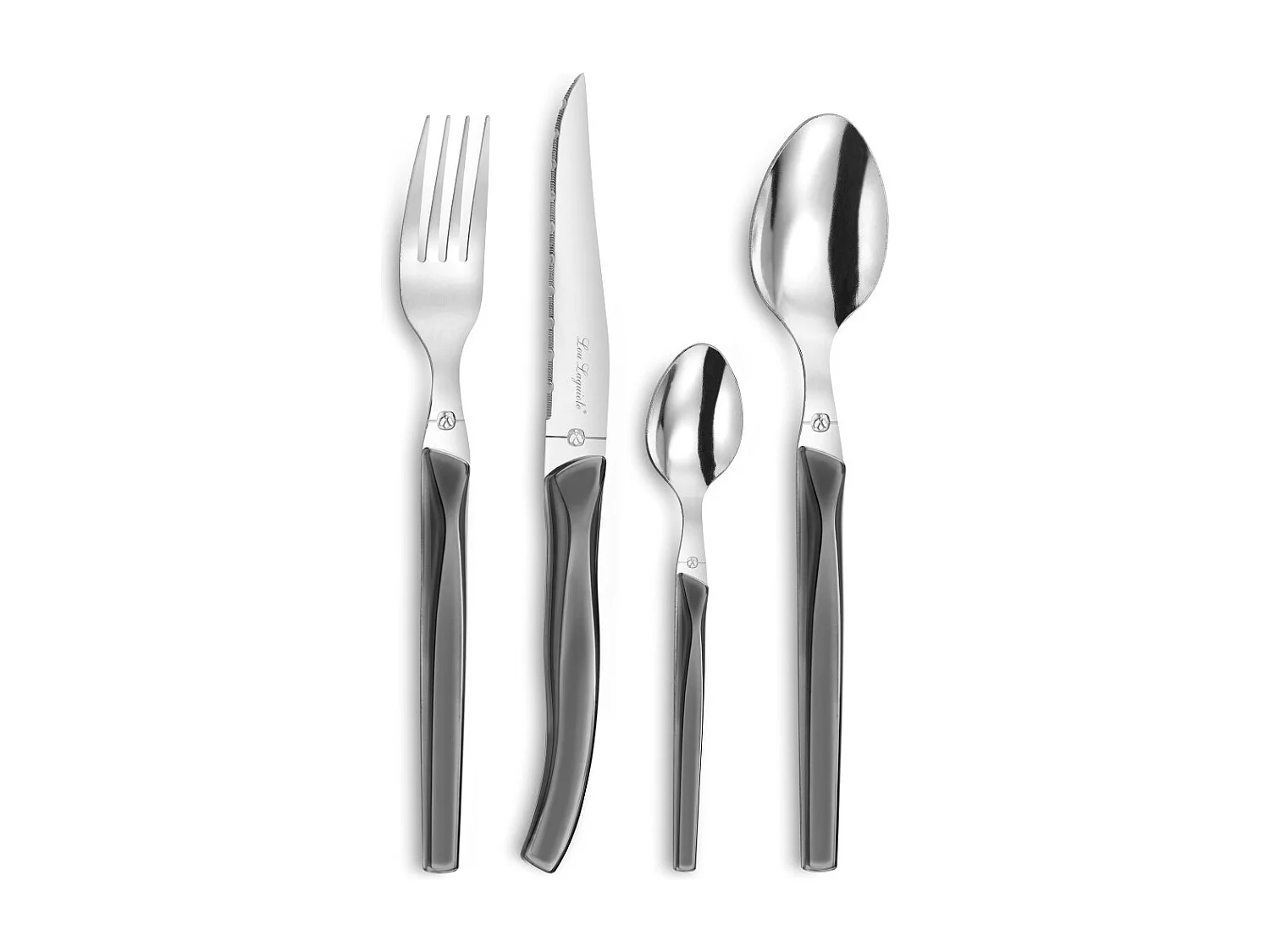 Bestekset Laguiole 24-delig Grijs Rising Sun