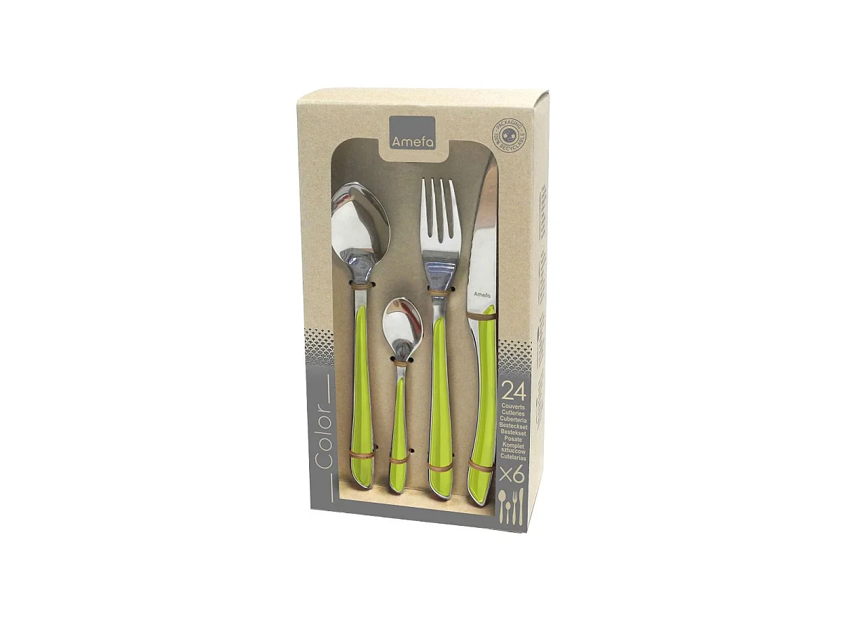 Eclat - Coffret 24 pièces Vert Anis