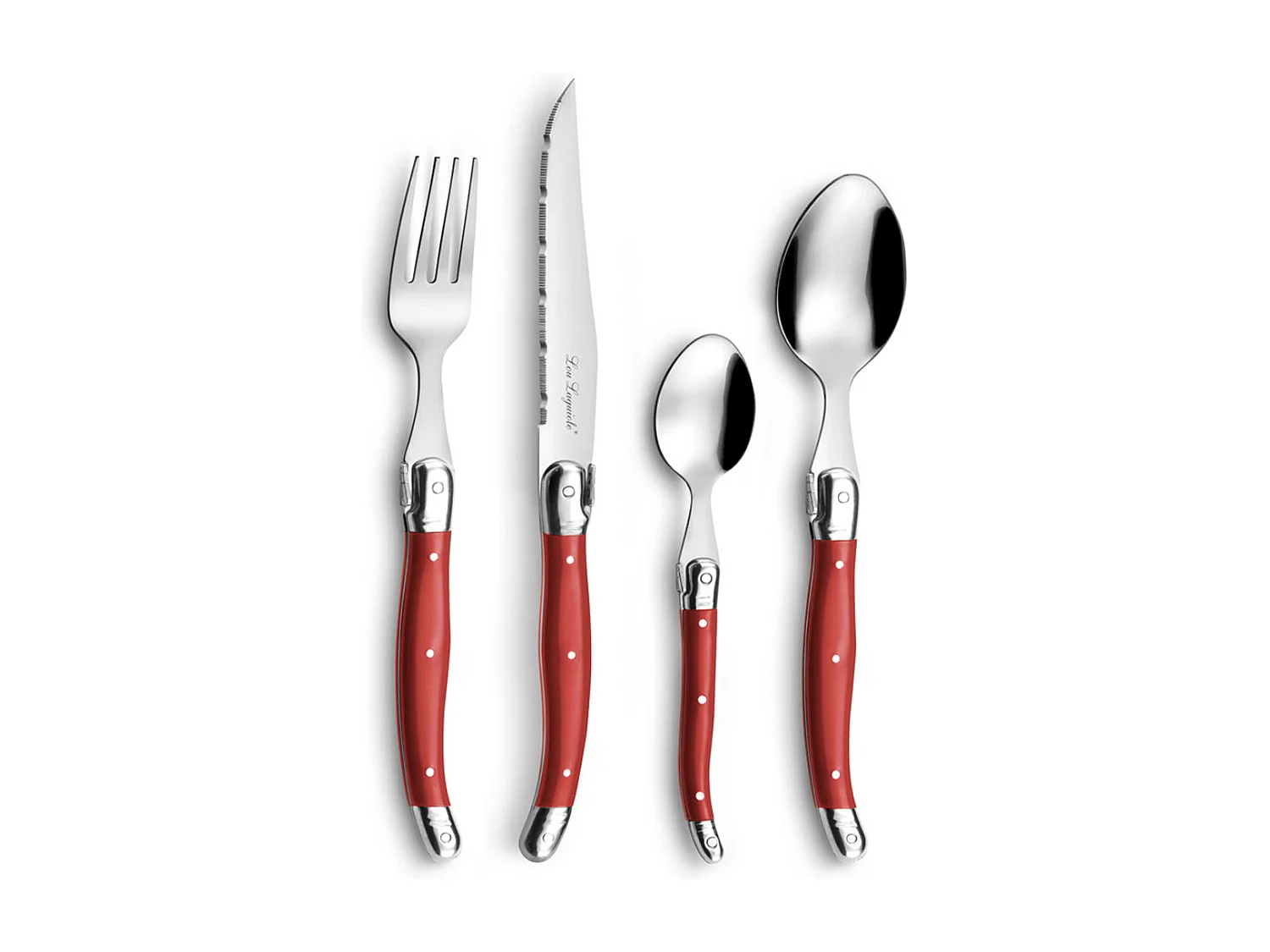 Tradition - Ménagère 48 pièces Rouge