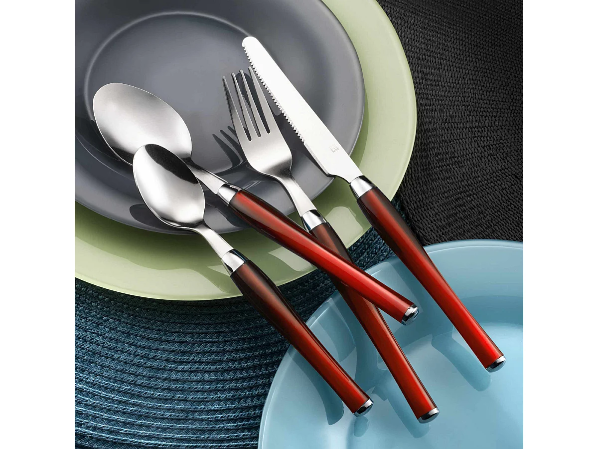 Purity - Panier fil 24 pièces Rouge