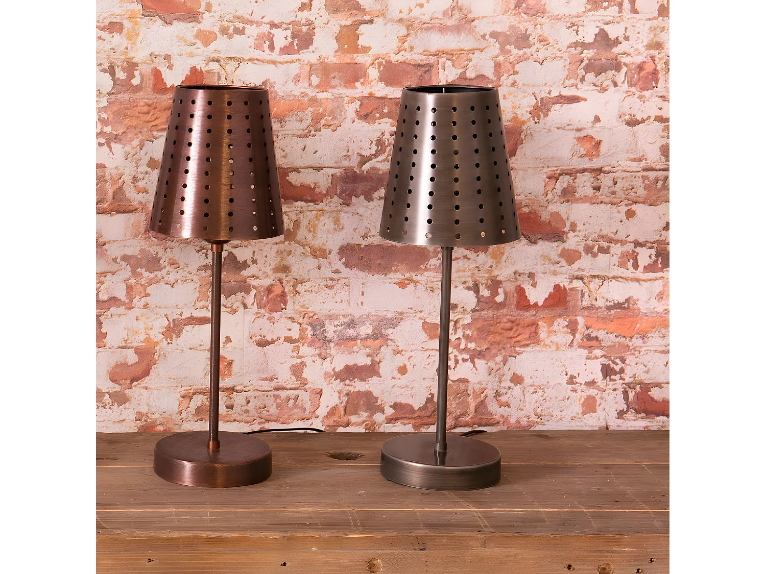 Lampe Table Paolo Etain E27 25W