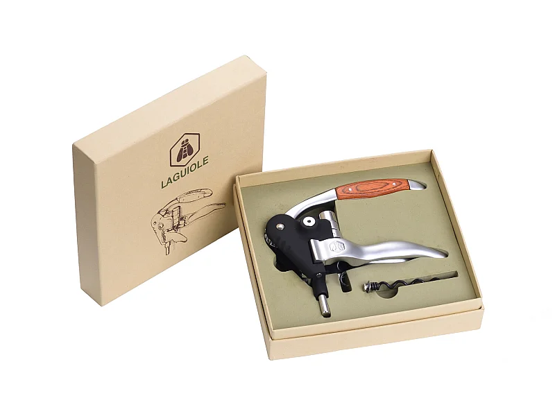 Tire-bouchon avec levier à crémaillère