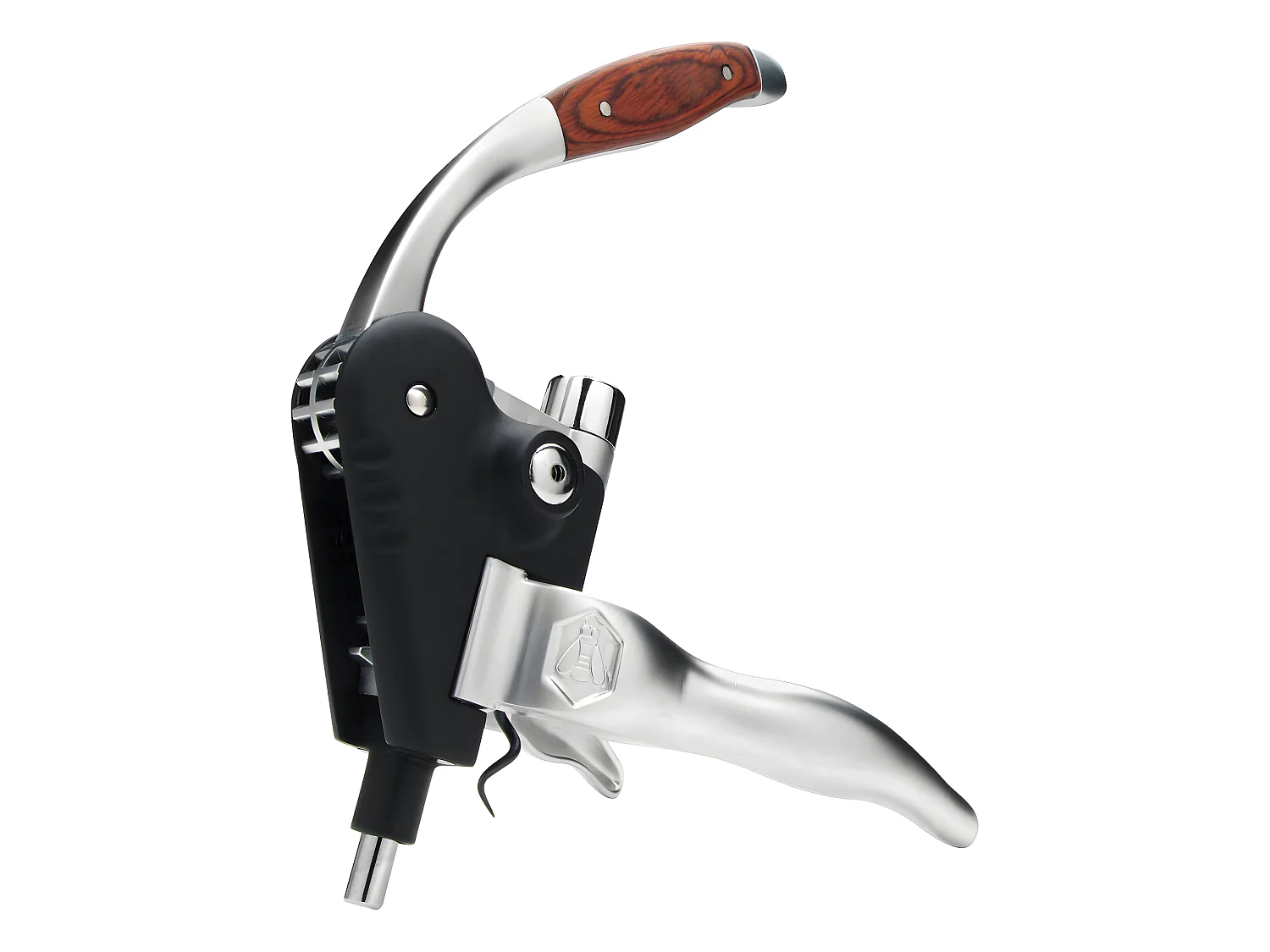 Tire-bouchon avec levier à crémaillère