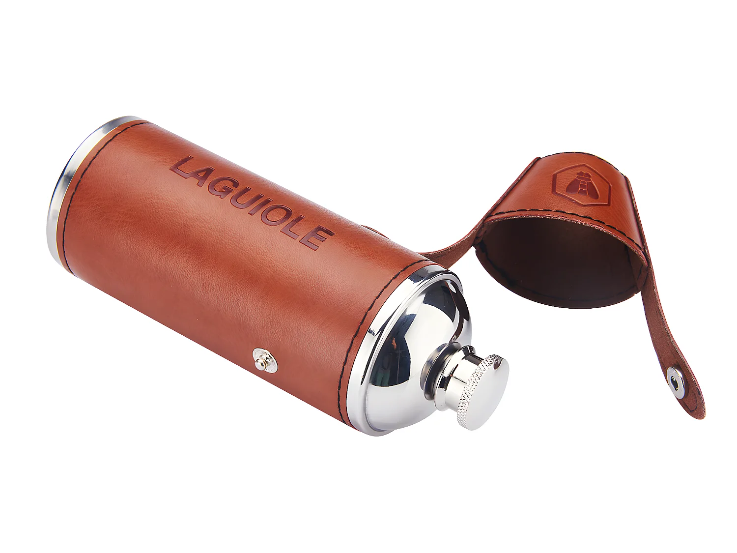 Flasque à alcool avec 2 verres