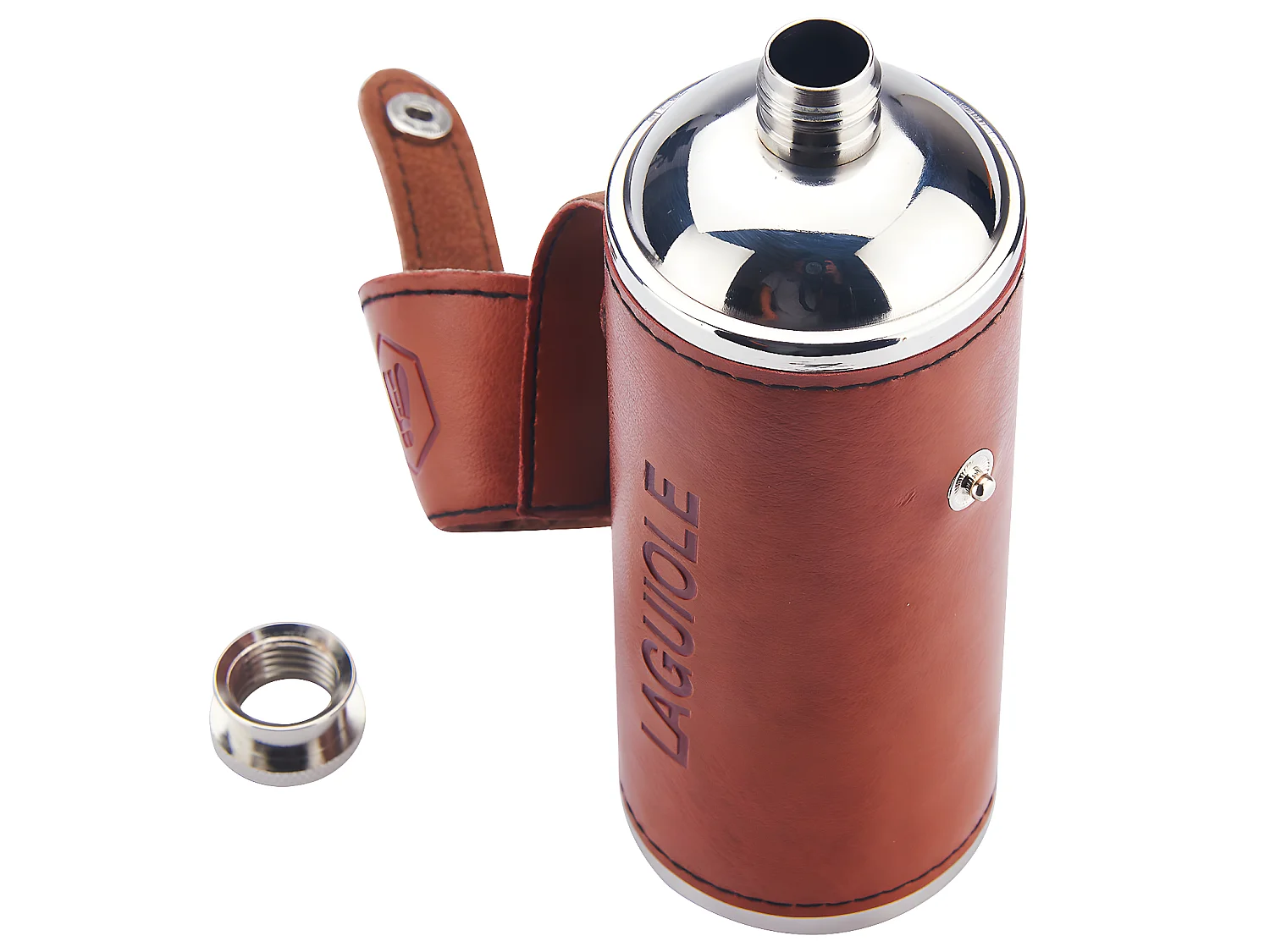 Flasque à alcool avec 2 verres