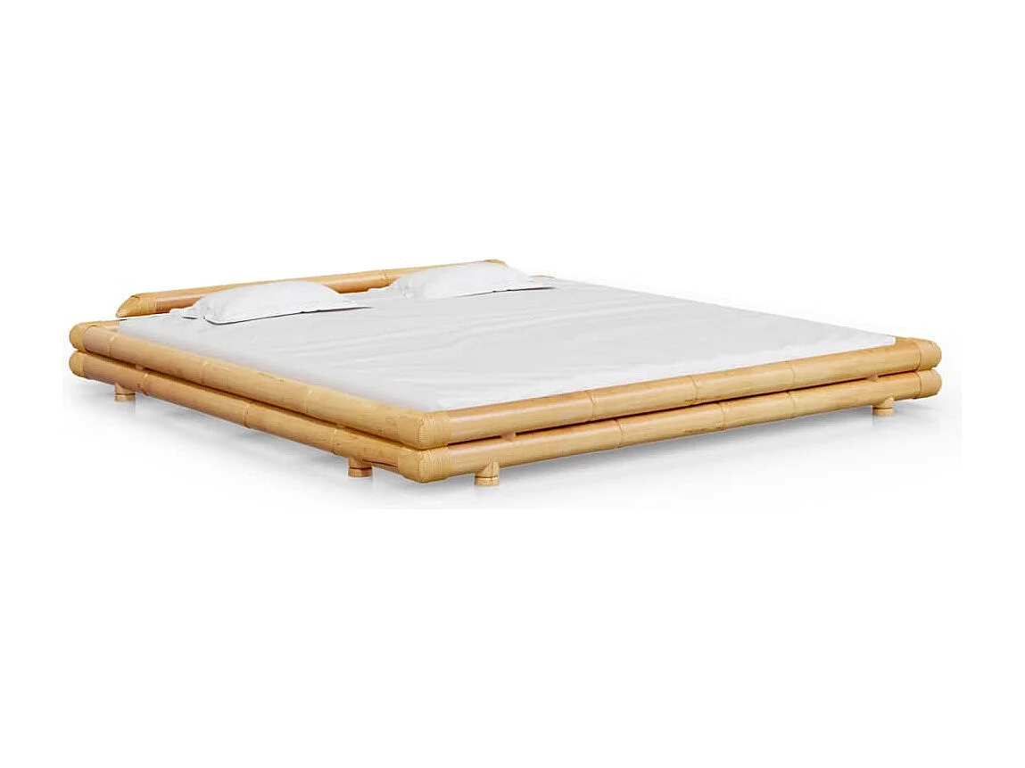 Cadre de lit Bambou 200x200 cm