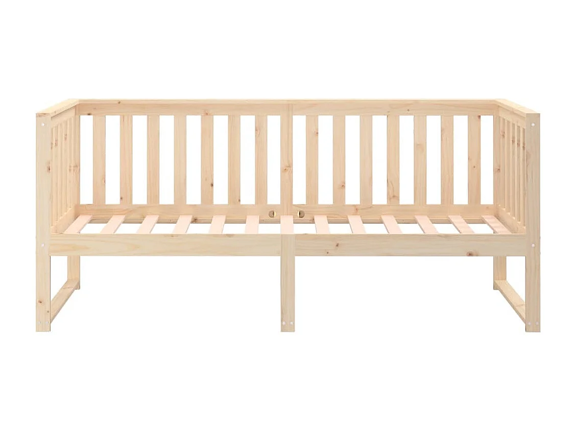 Lit de jour 75x190 cm Bois de pin massif