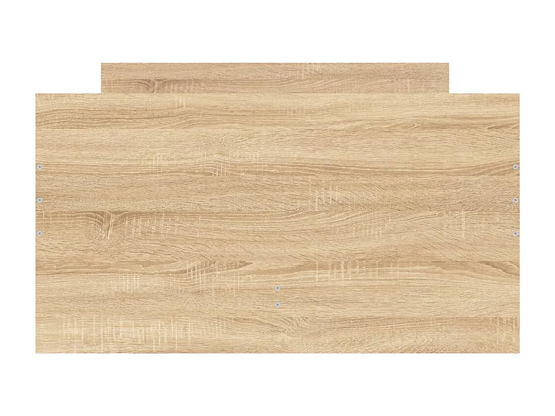 Estrutura de cama com gavetas 90x200 cm carvalho sonoma