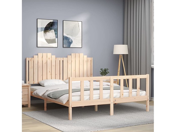 Tête De Lit King Size 5ft – Housse Rembourrée Rose Doux – Moderne Et Neuve