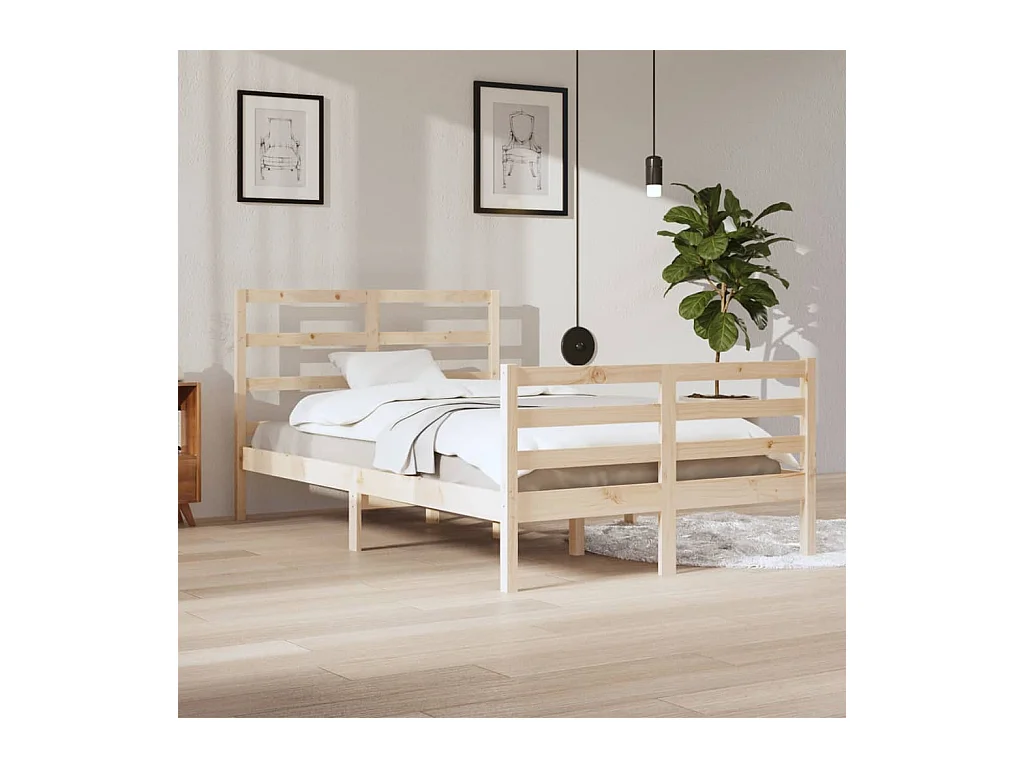 Bedframe massief grenenhout 120x200 cm