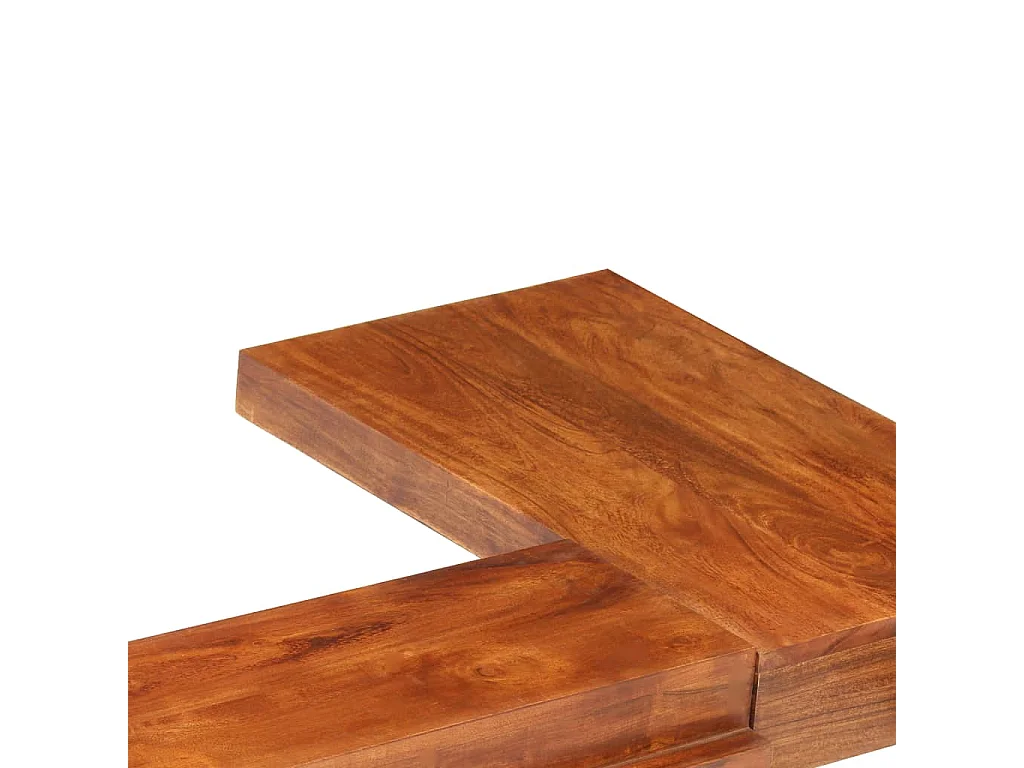 Cadre de lit Futon japonais Bois d'acacia massif 100x200 cm