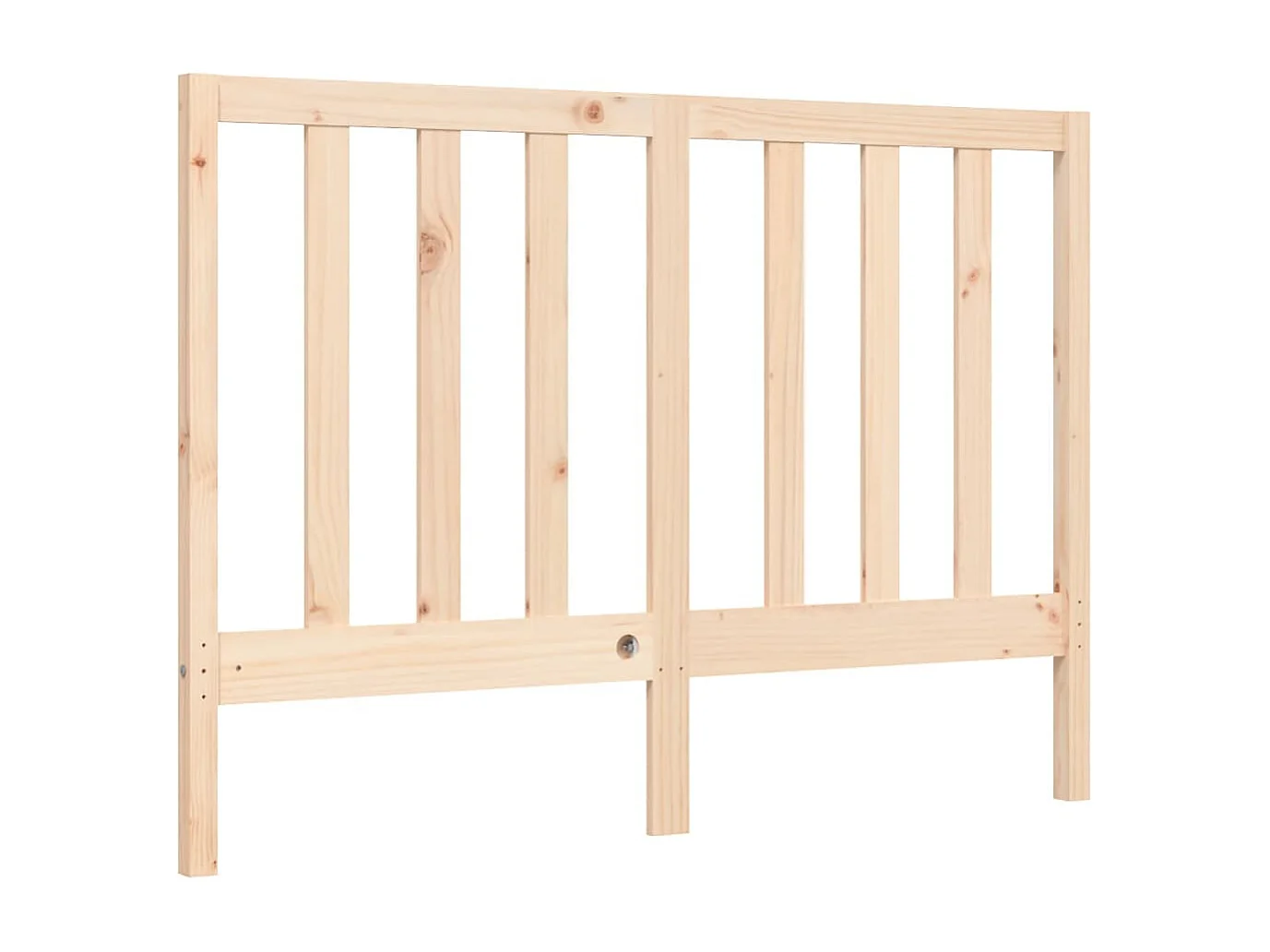 Estrutura de cama de casal c/ cabeceira madeira maciça