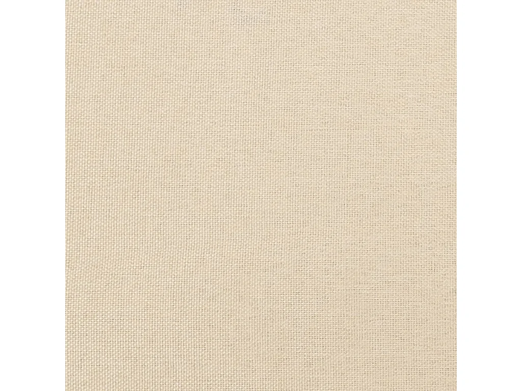 Cadre de lit Crème 180 x 200 cm Tissu