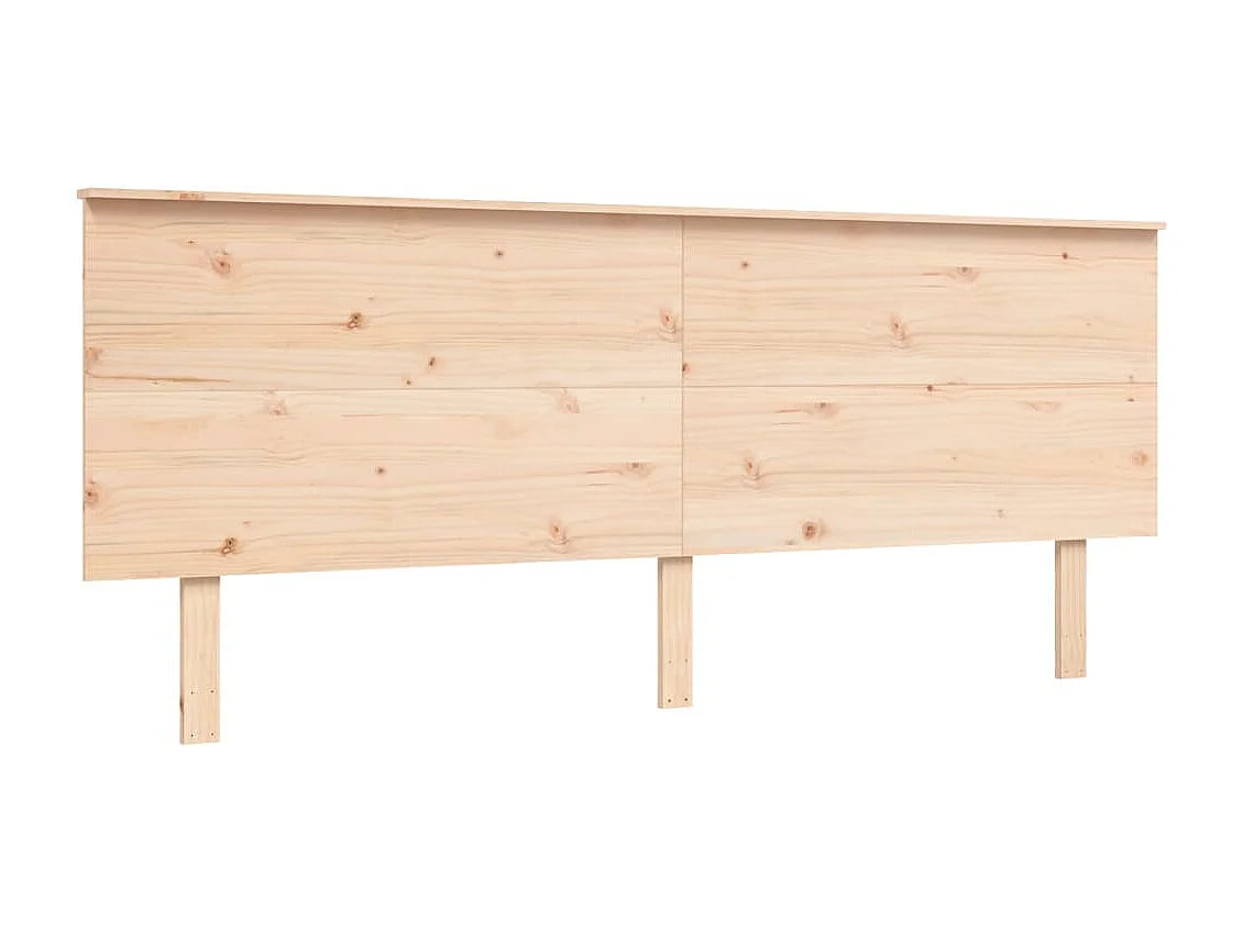Cama de matrimonio para personas mayores cabecero madera maciza