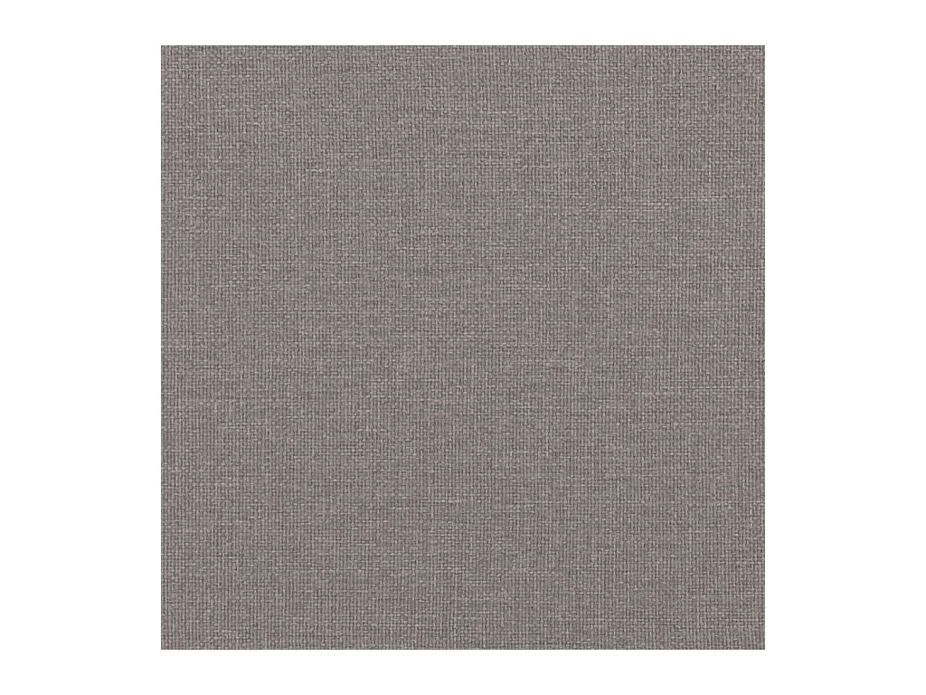 Lit de jour avec lit gigogne taupe 80x200 cm tissu