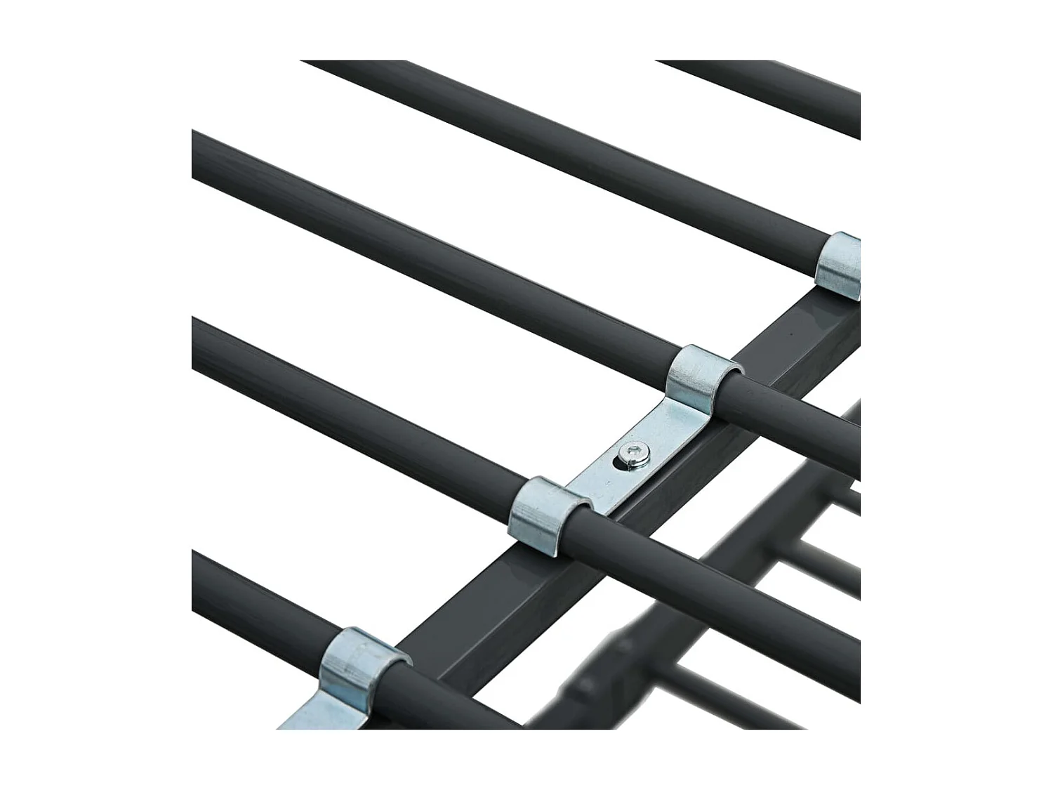 Estrutura de beliche 140x200/90x200 cm metal preto