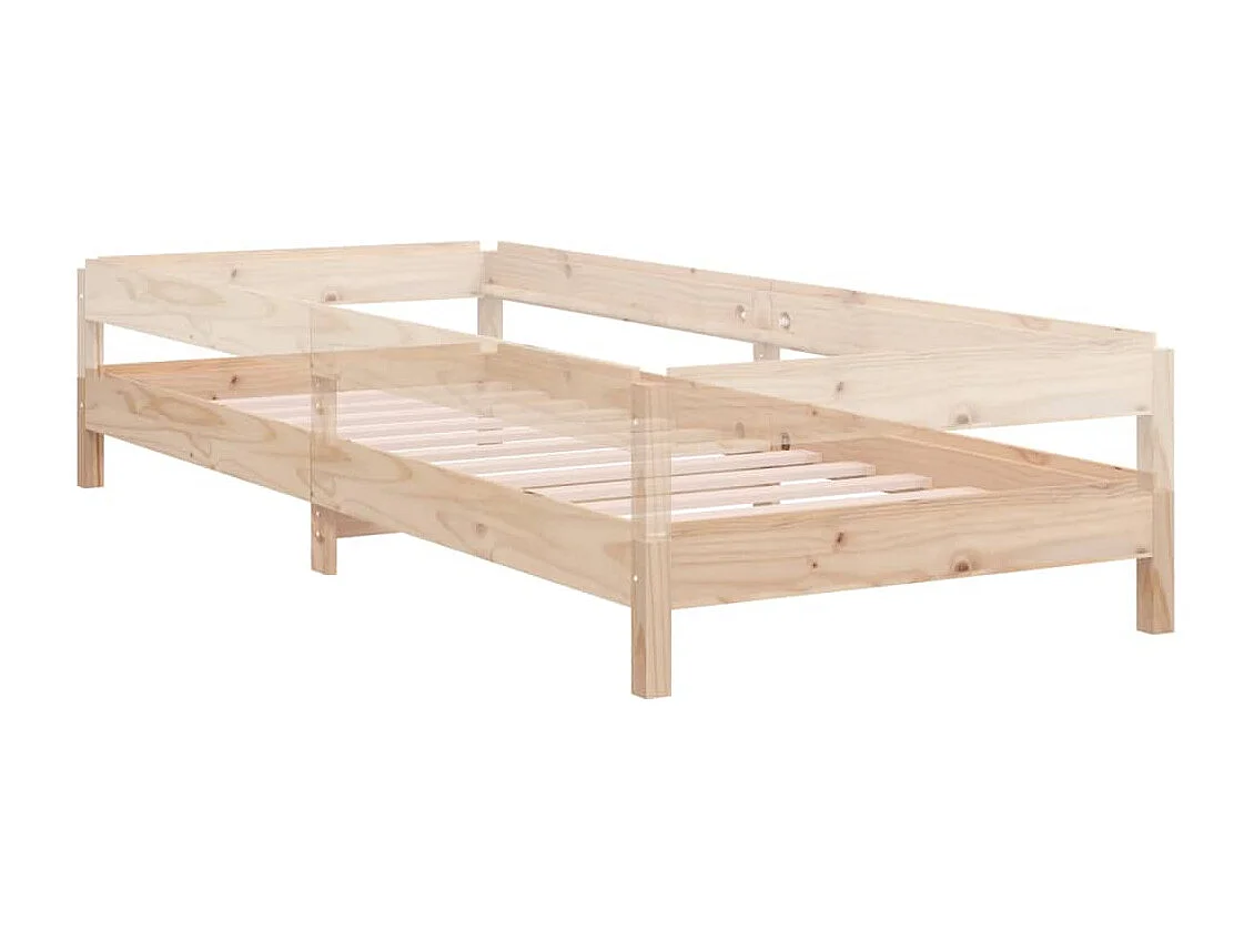Bed stapelbaar 90x190 cm massief grenenhout