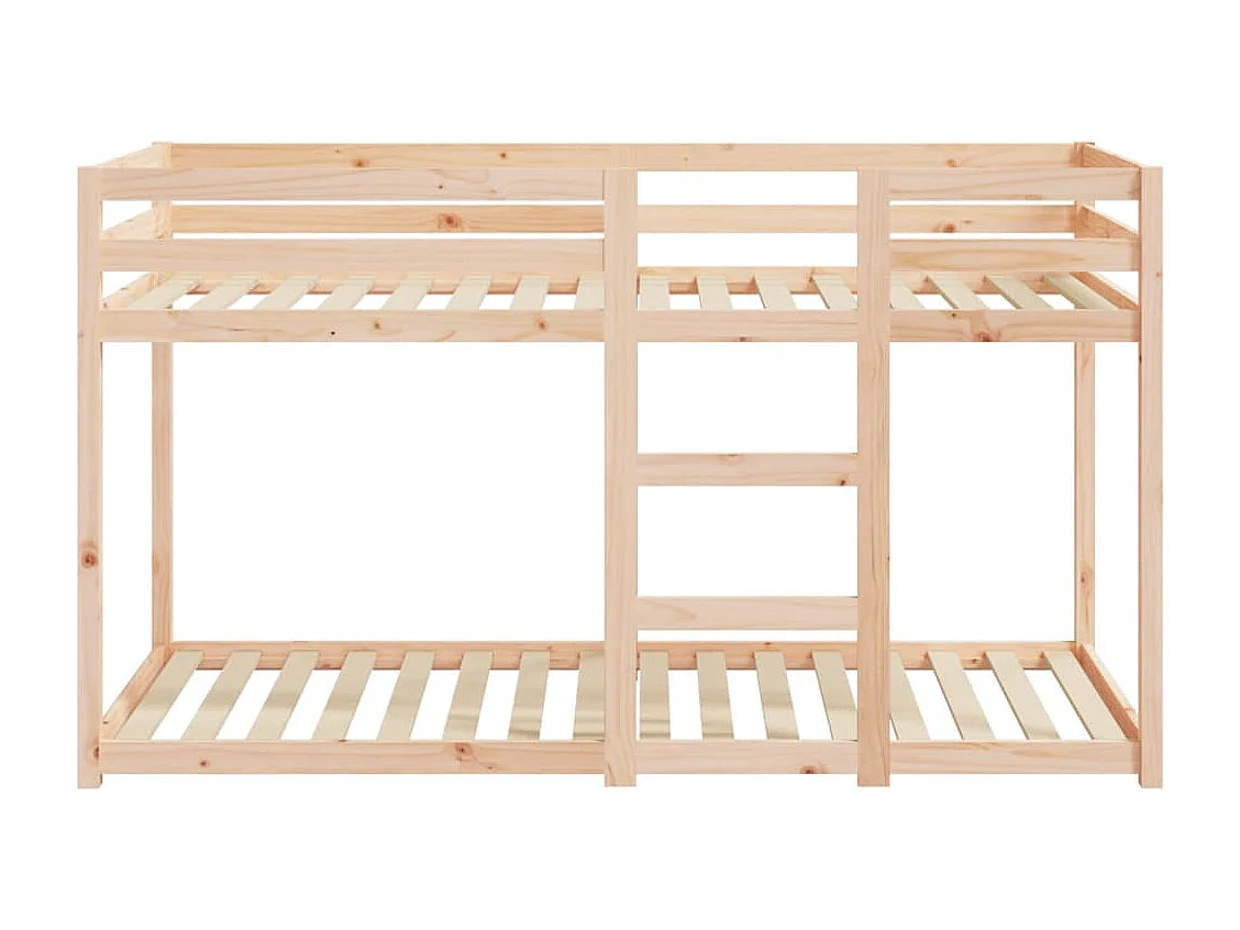 Stapelbed massief grenenhout 75x190 cm