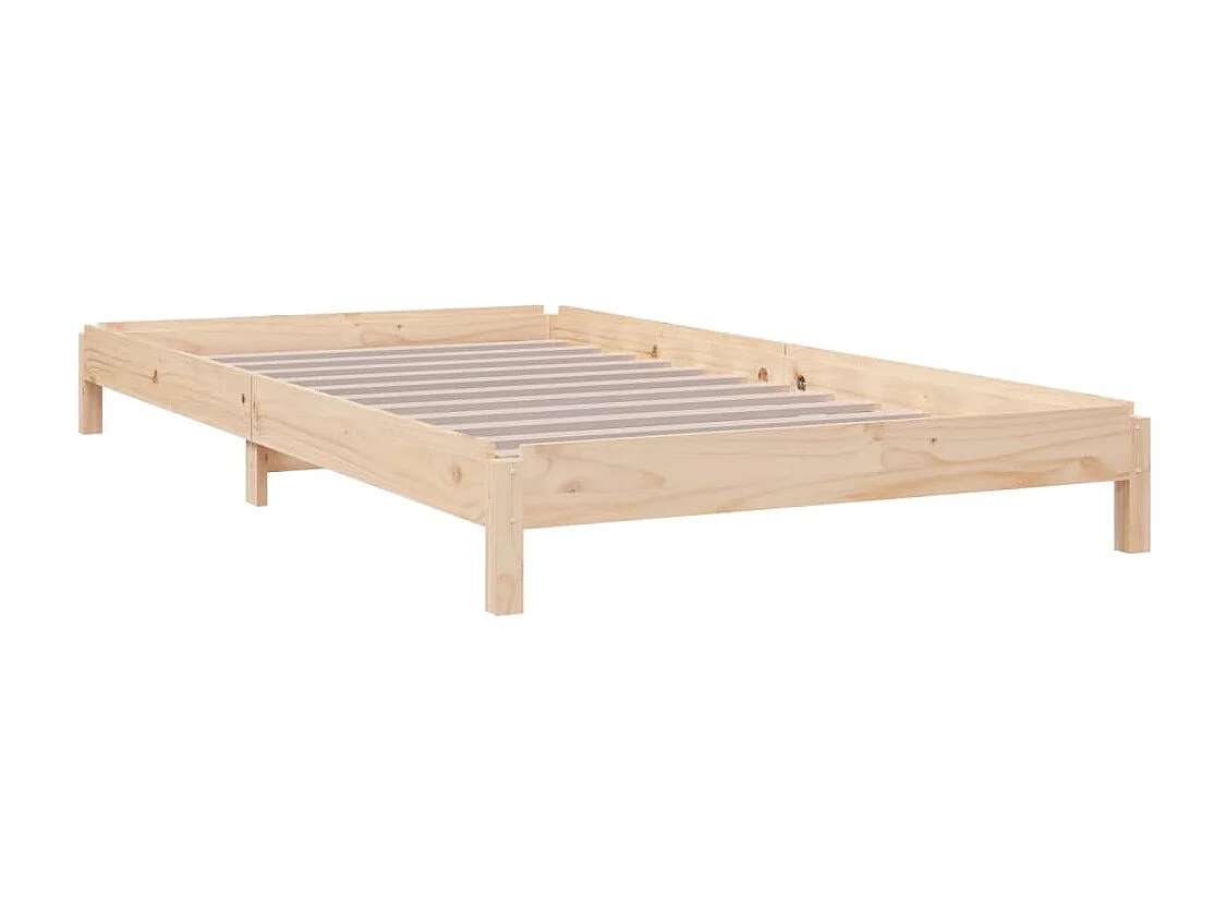 Lit empilable 80x200 cm Bois de pin massif