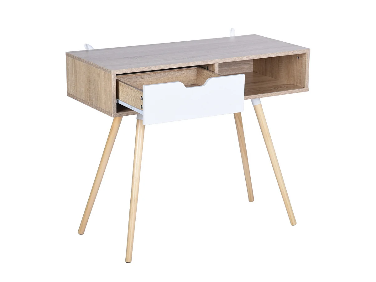 Bureau avec 1 tiroir Style Scandinave