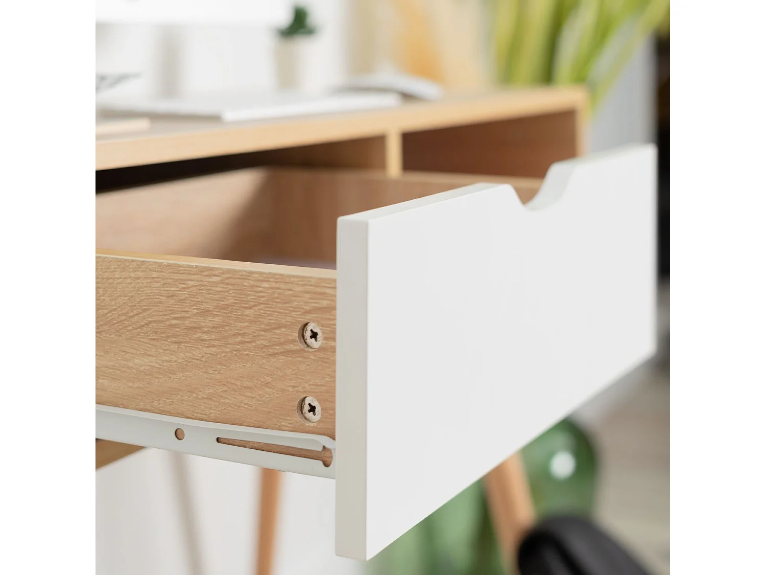 Bureau avec 1 tiroir Style Scandinave