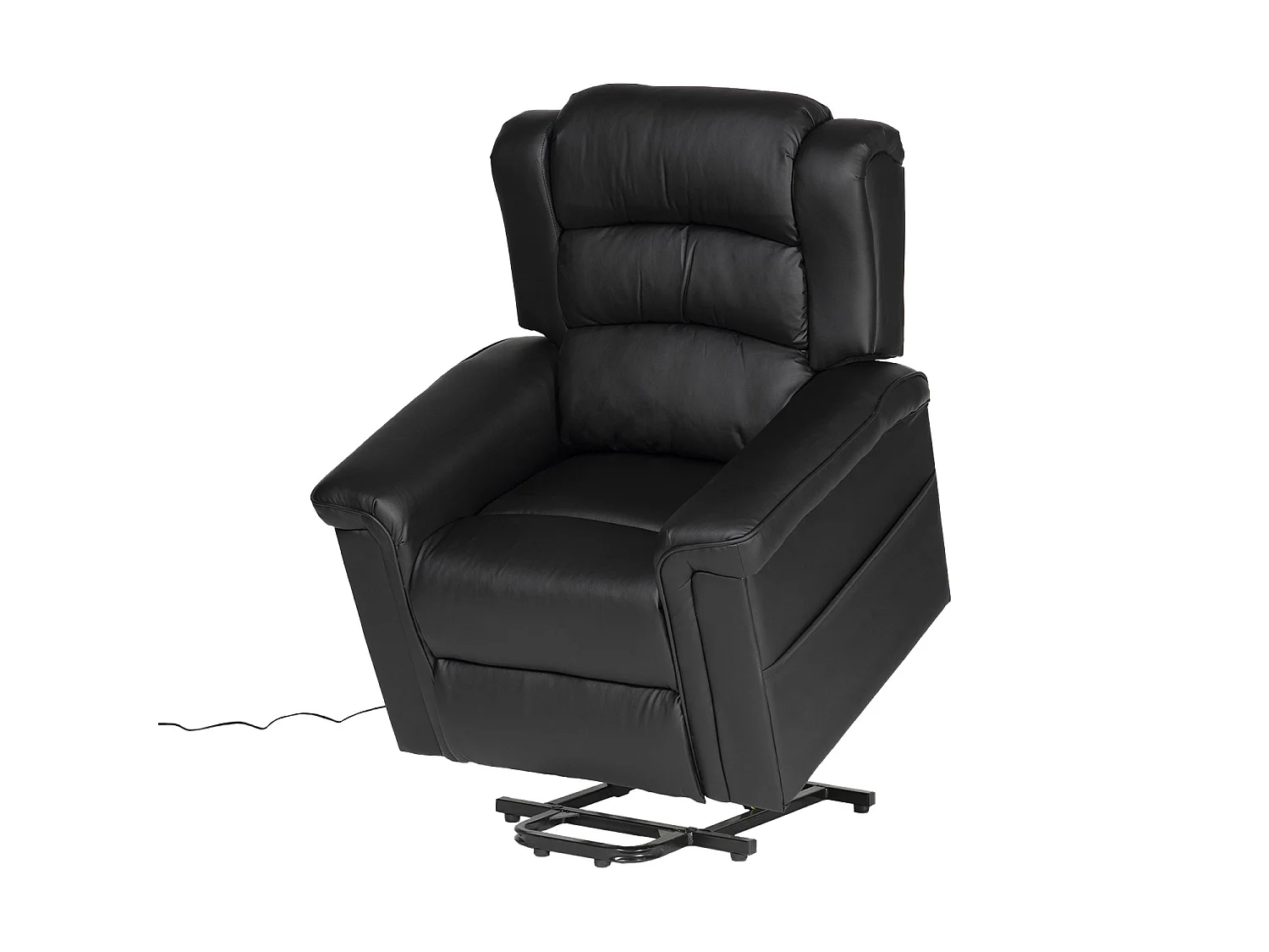 Fauteuil électrique inclinable BERNIE noir - HAPPY GARDEN