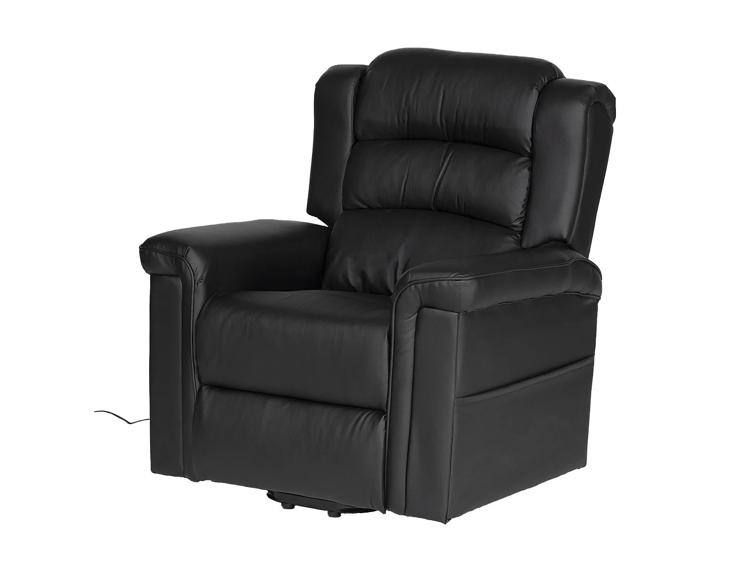 Fauteuil électrique inclinable BERNIE noir - HAPPY GARDEN