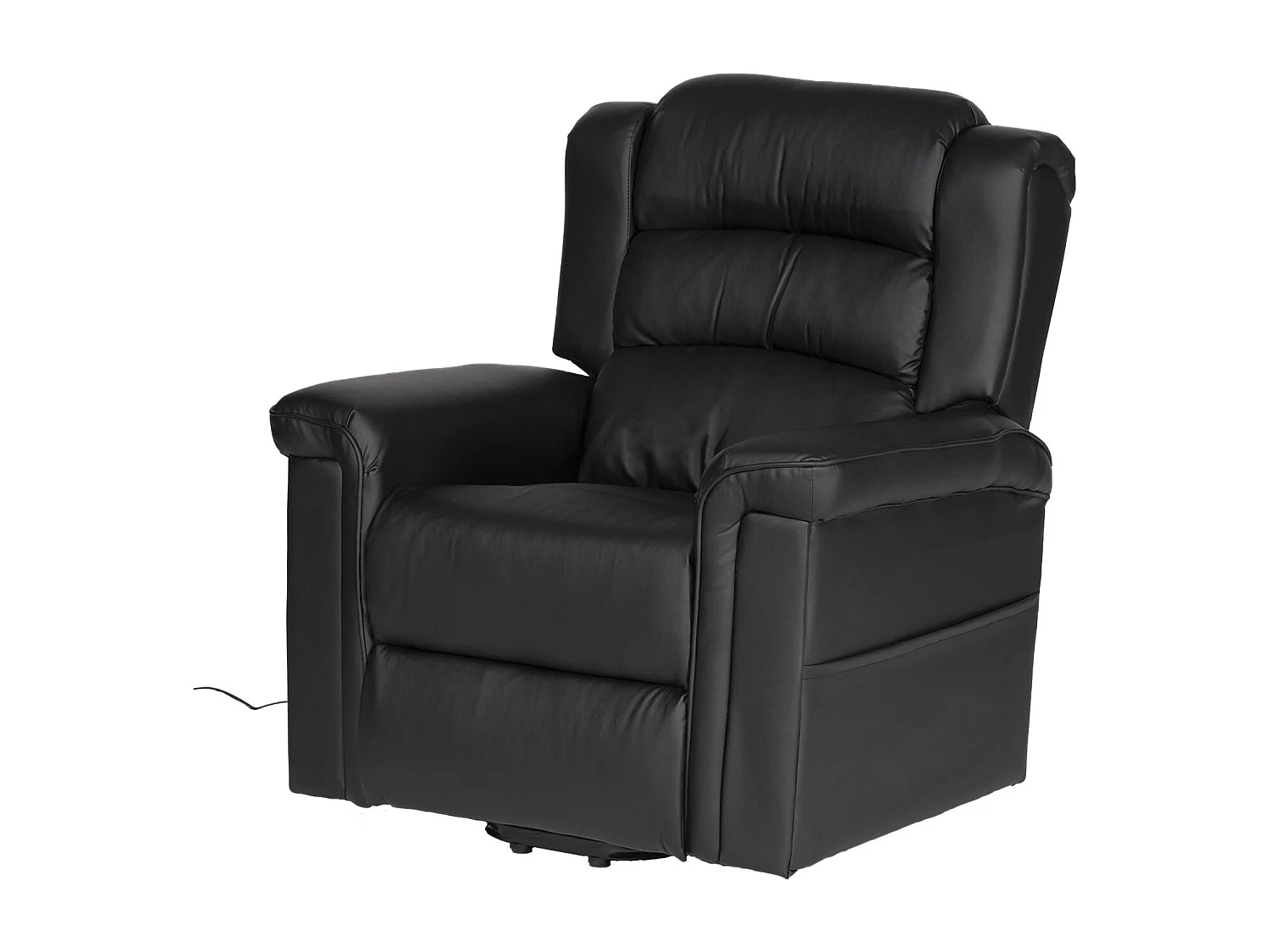 Fauteuil électrique inclinable BERNIE noir - HAPPY GARDEN