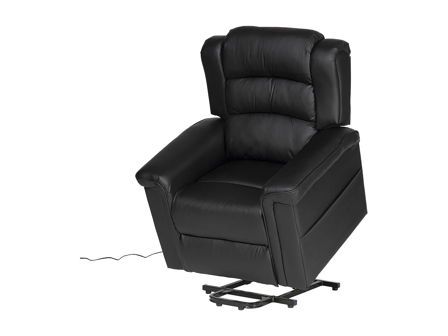 Fauteuil électrique inclinable BERNIE noir - HAPPY GARDEN