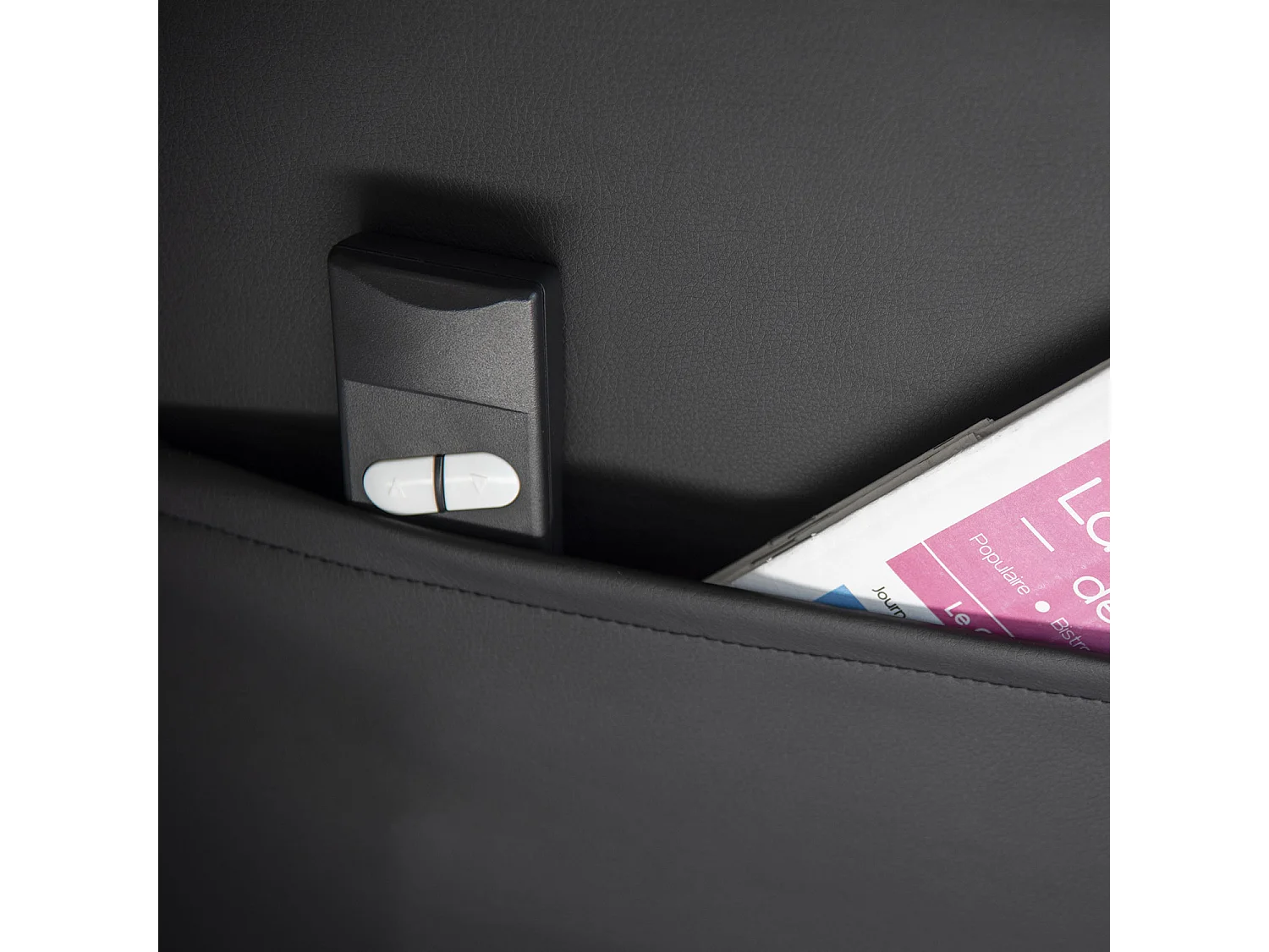 Fauteuil électrique inclinable BERNIE noir - HAPPY GARDEN