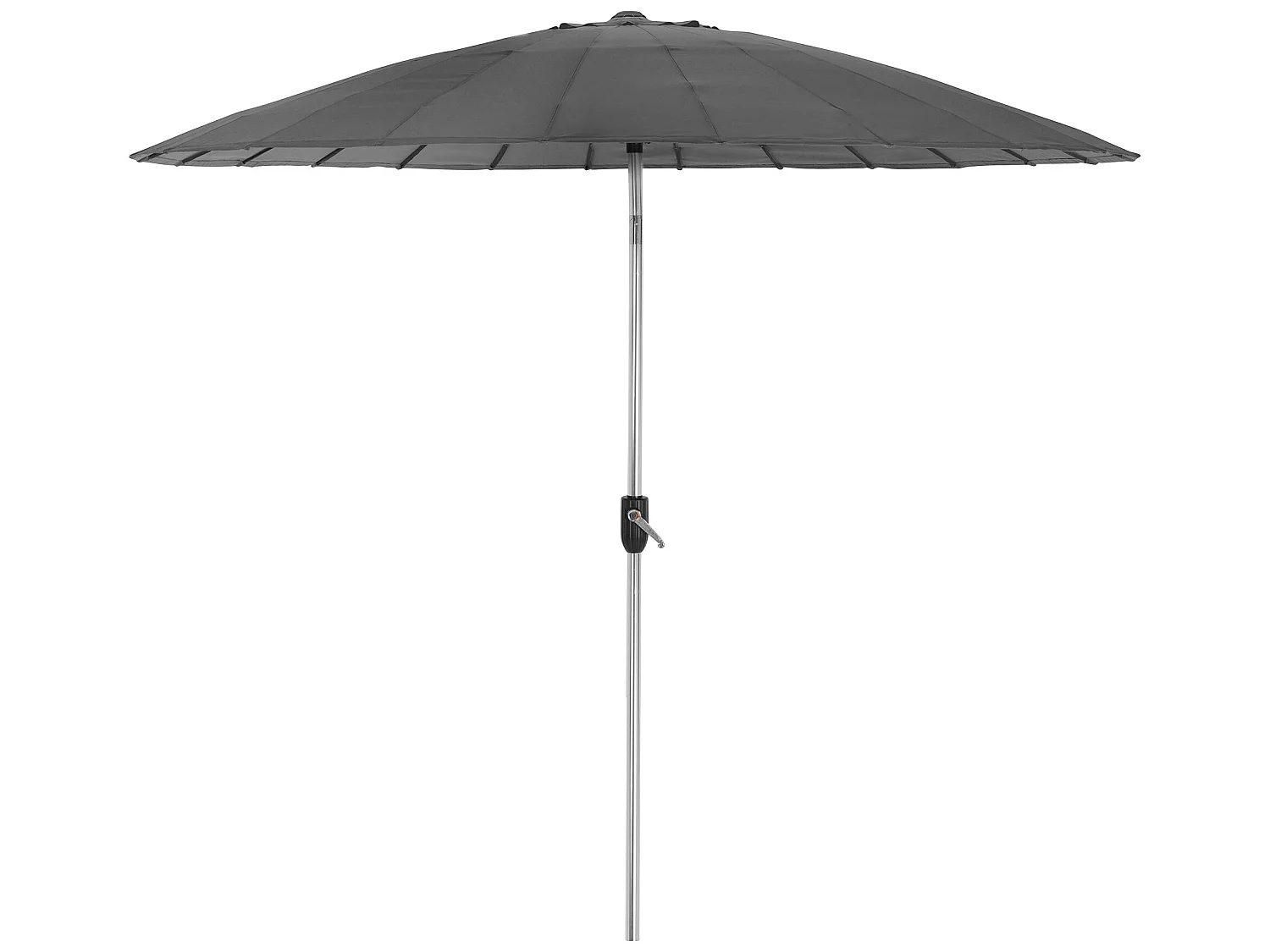 Parasol Shanghai de jardin anthracite protection solaire UV30 ML-DESIGN
