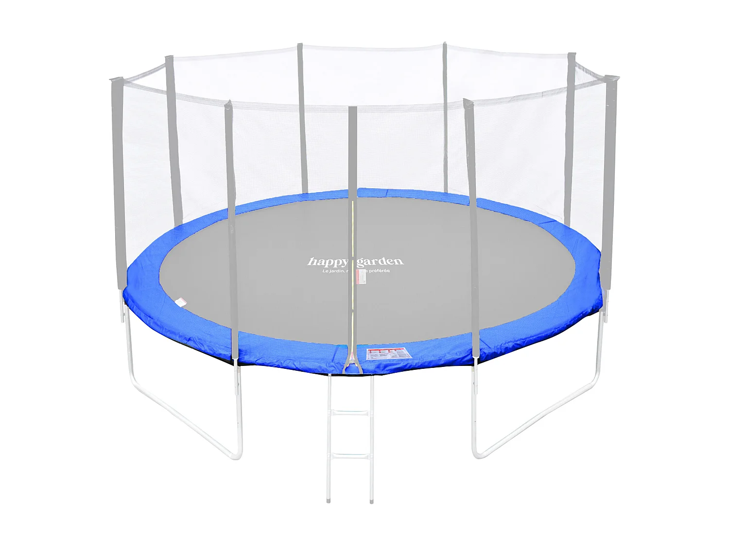 Matelas de protection réversible pour trampoline Ø430cm MELBOURNE - vert/bleu - HAPPY GARDEN