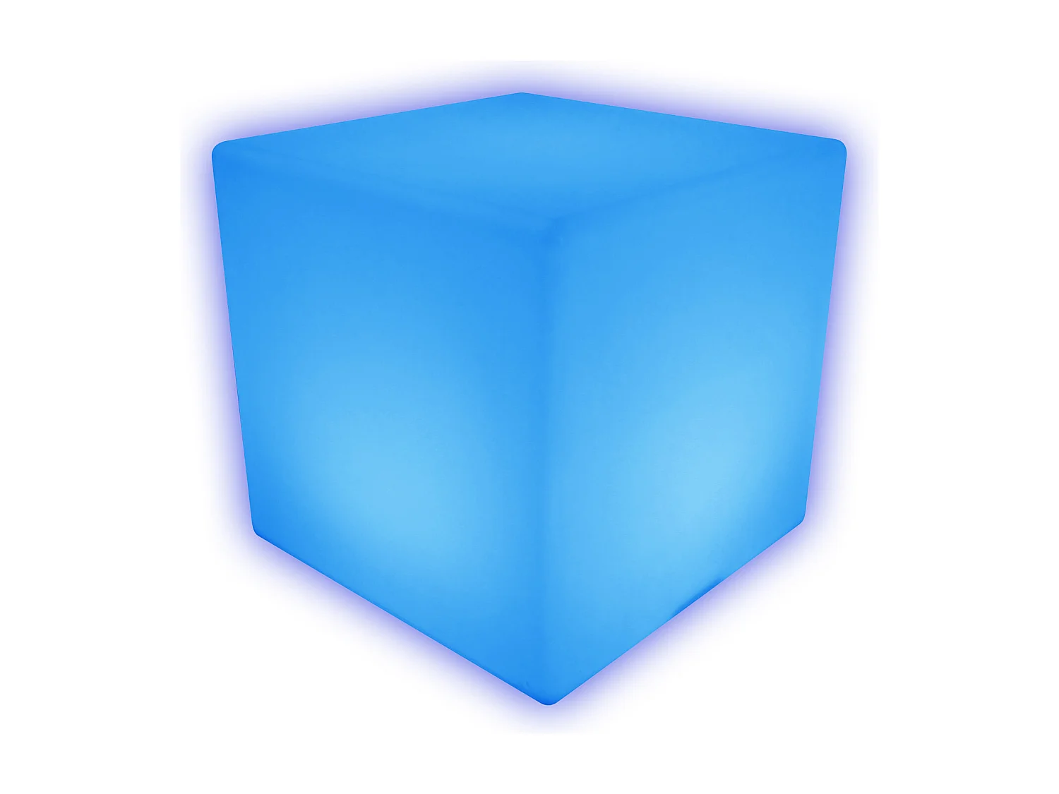 Cubo de luz LED 40cm multicolor NAOS - HAPPY GARDEN