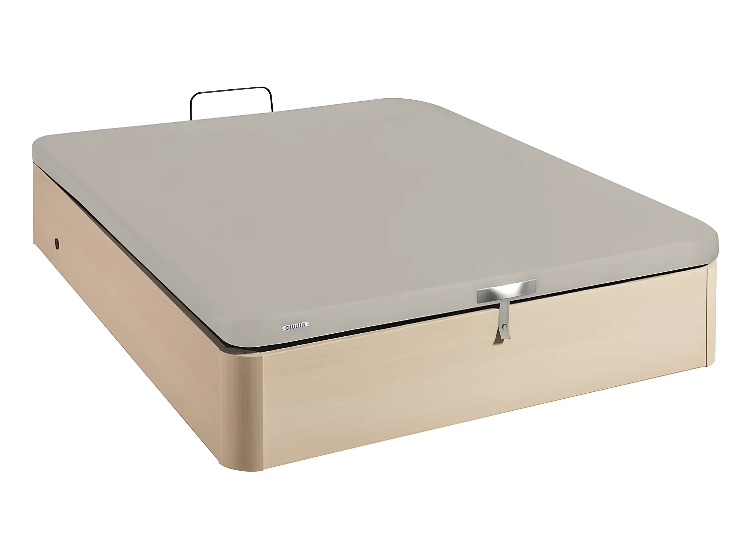 Sommier Lit Coffre Bultex ASTEROID Bouleau 160x200