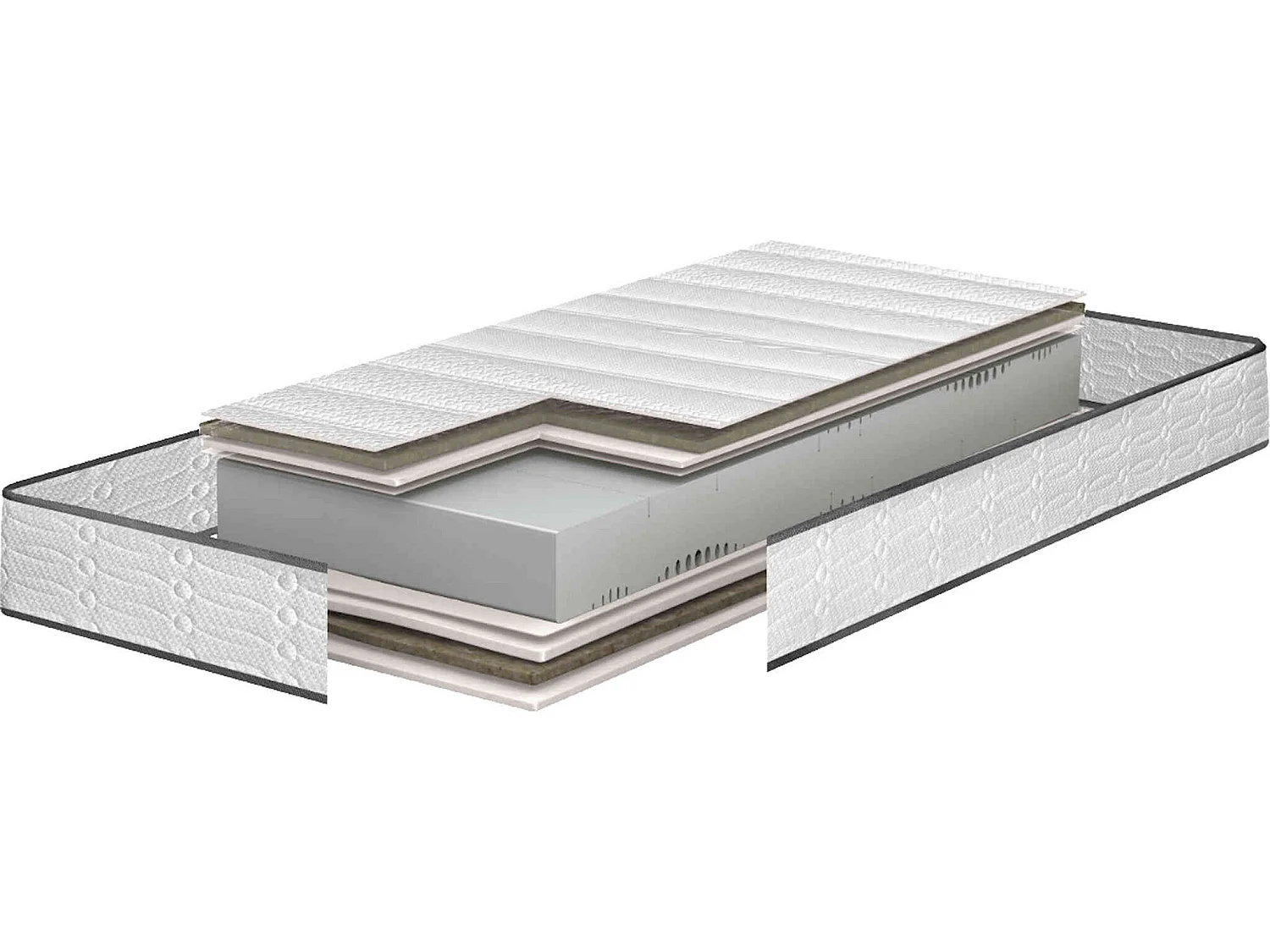 Matelas en mousse pour lit électrique Bultex i-novo 926 - 70x190