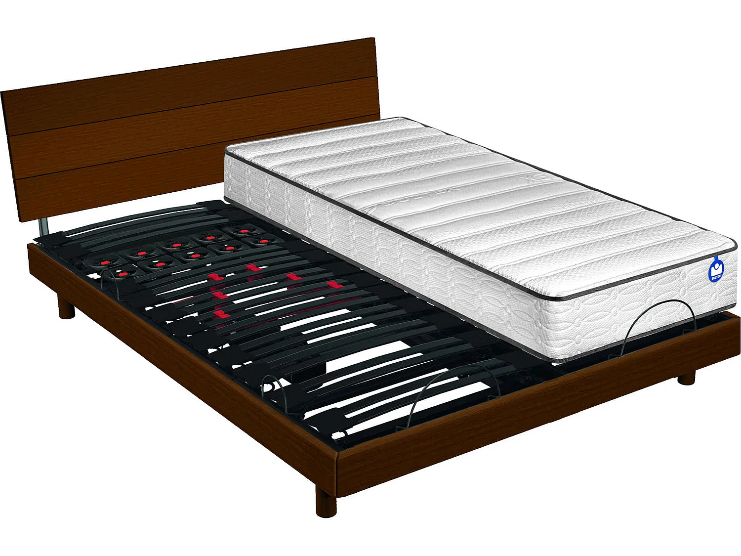 Matelas en mousse pour lit électrique Bultex i-novo 926 - 100x200