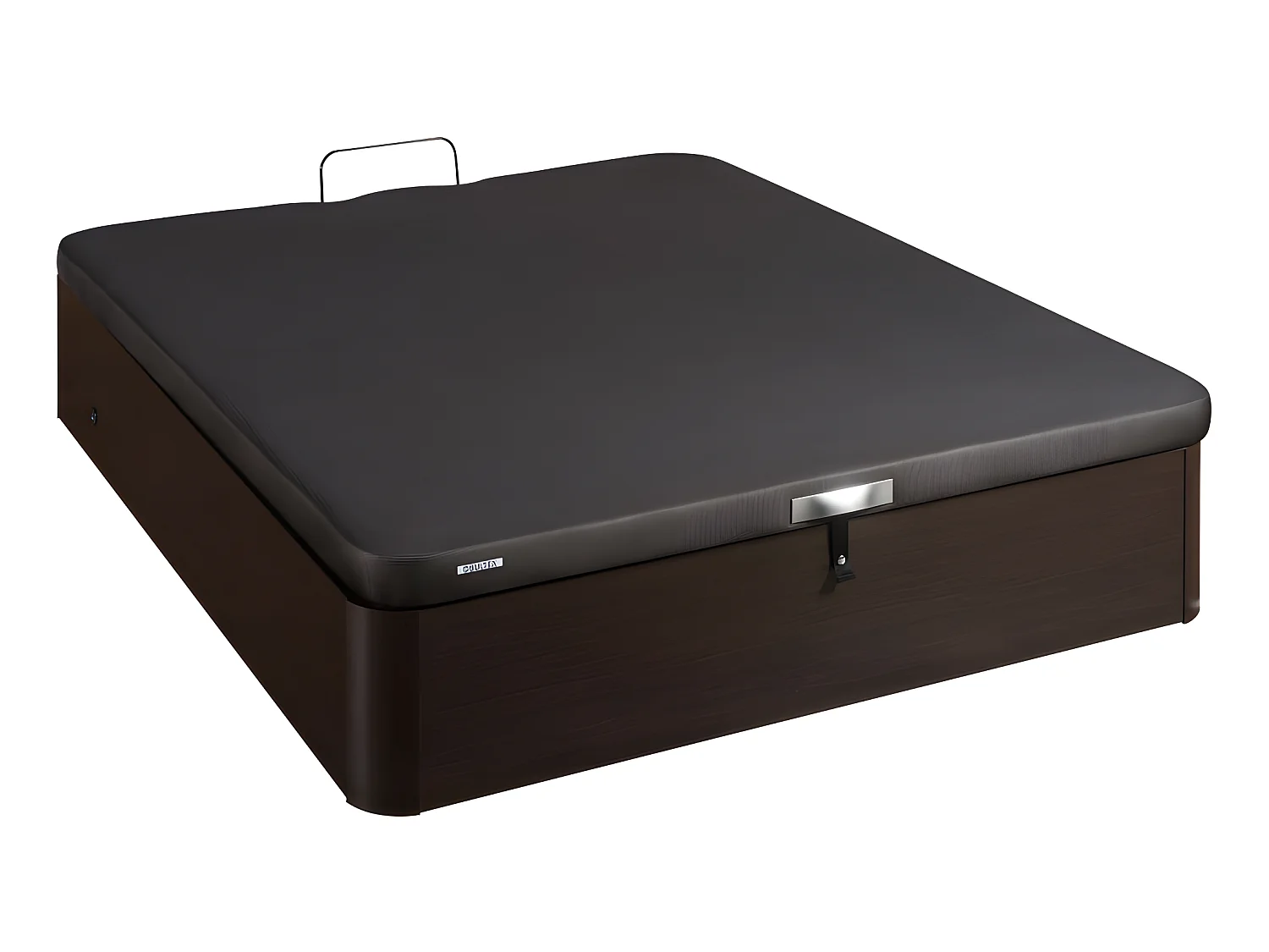 Sommier Lit Coffre Bultex ASTEROID Wengé 140x190