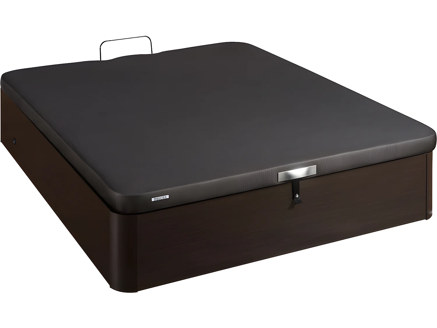 Sommier Lit Coffre Bultex ASTEROID Wengé 160x200