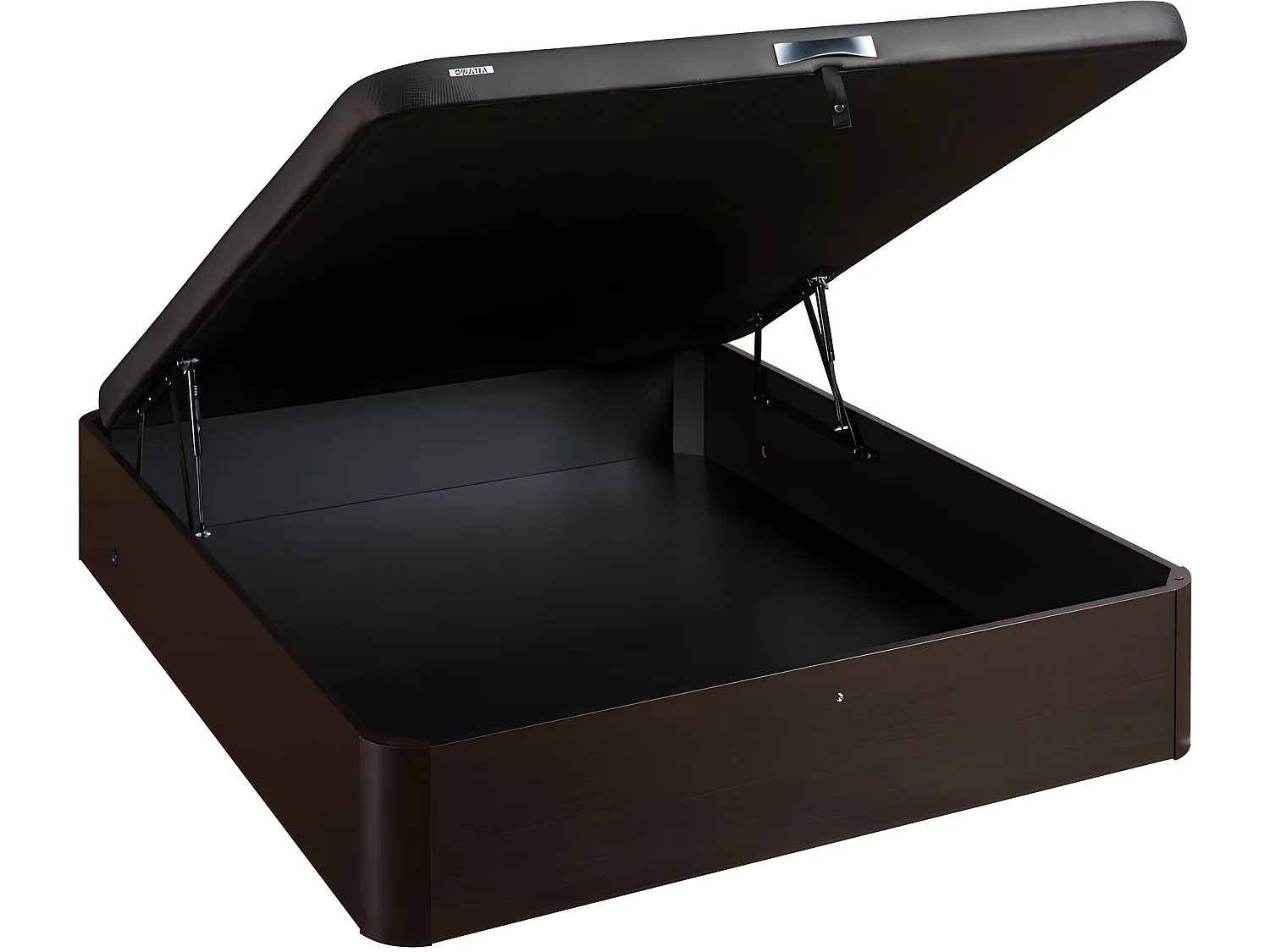 Sommier Lit Coffre Bultex ASTEROID Wengé 160x200
