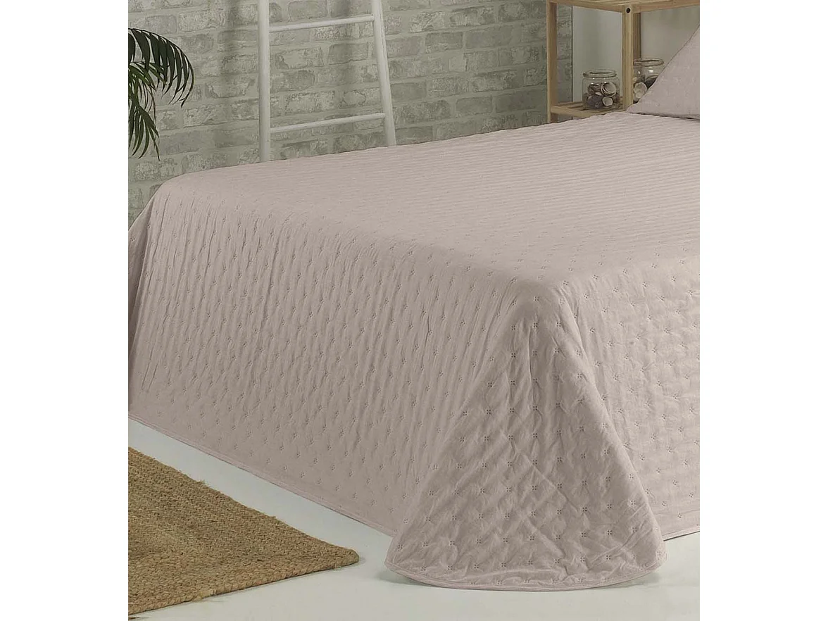 Colcha Bouti Lisa Top Crudo - cama 90 cm - 180X270 cm